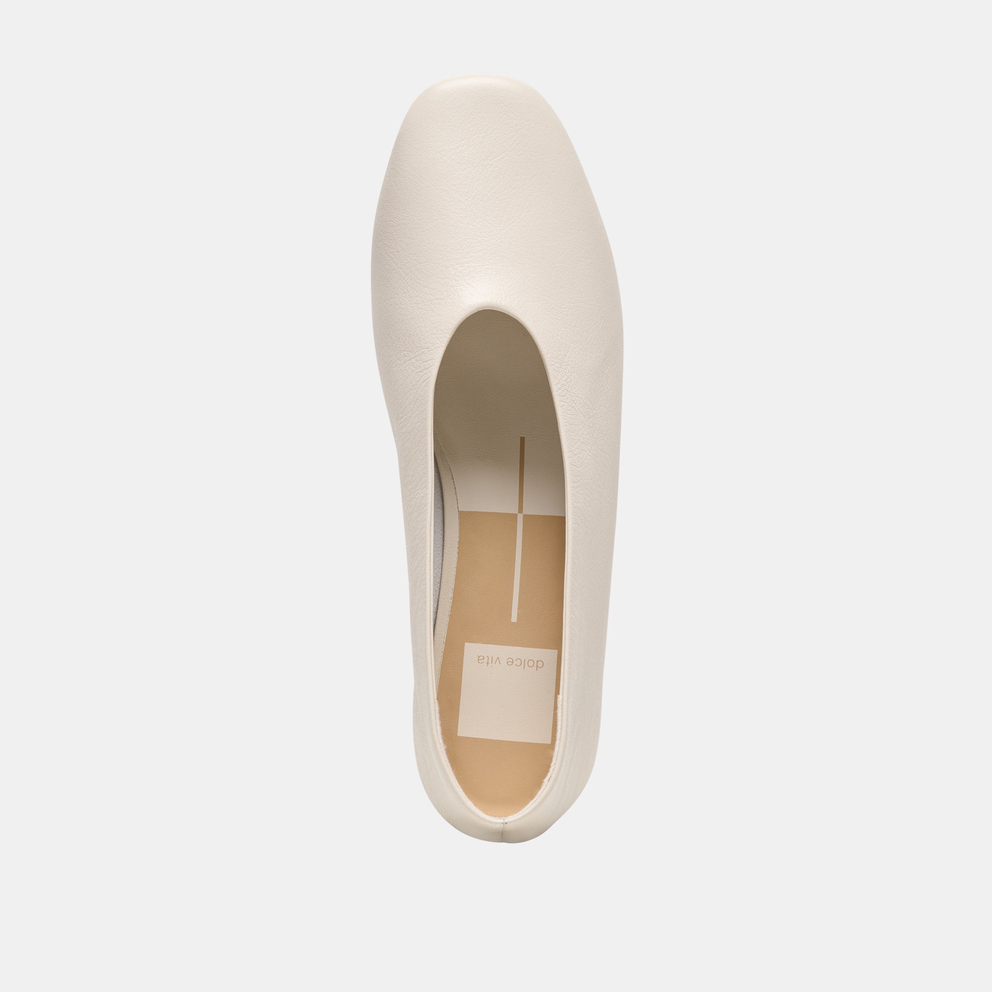 ANDEY BALLET FLATS BONE LEATHER - Image 8