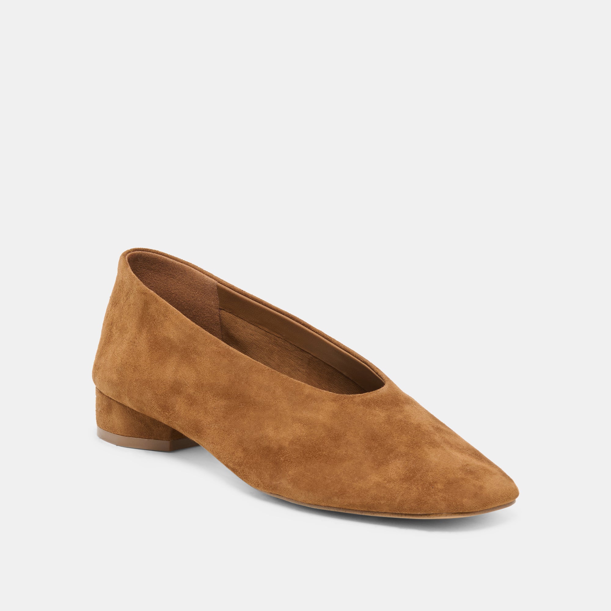 ANDEY BALLET FLATS BROWN SUEDE - Image 2