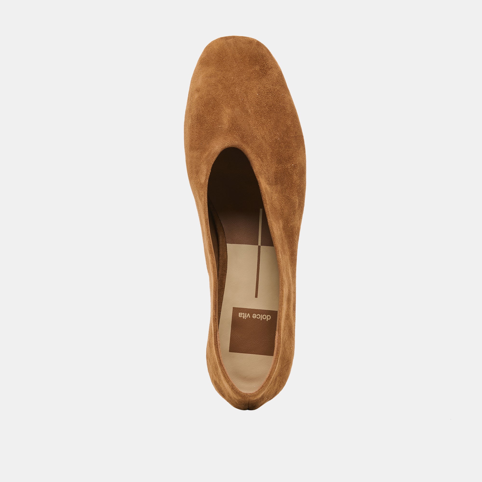 ANDEY BALLET FLATS BROWN SUEDE - Image 8