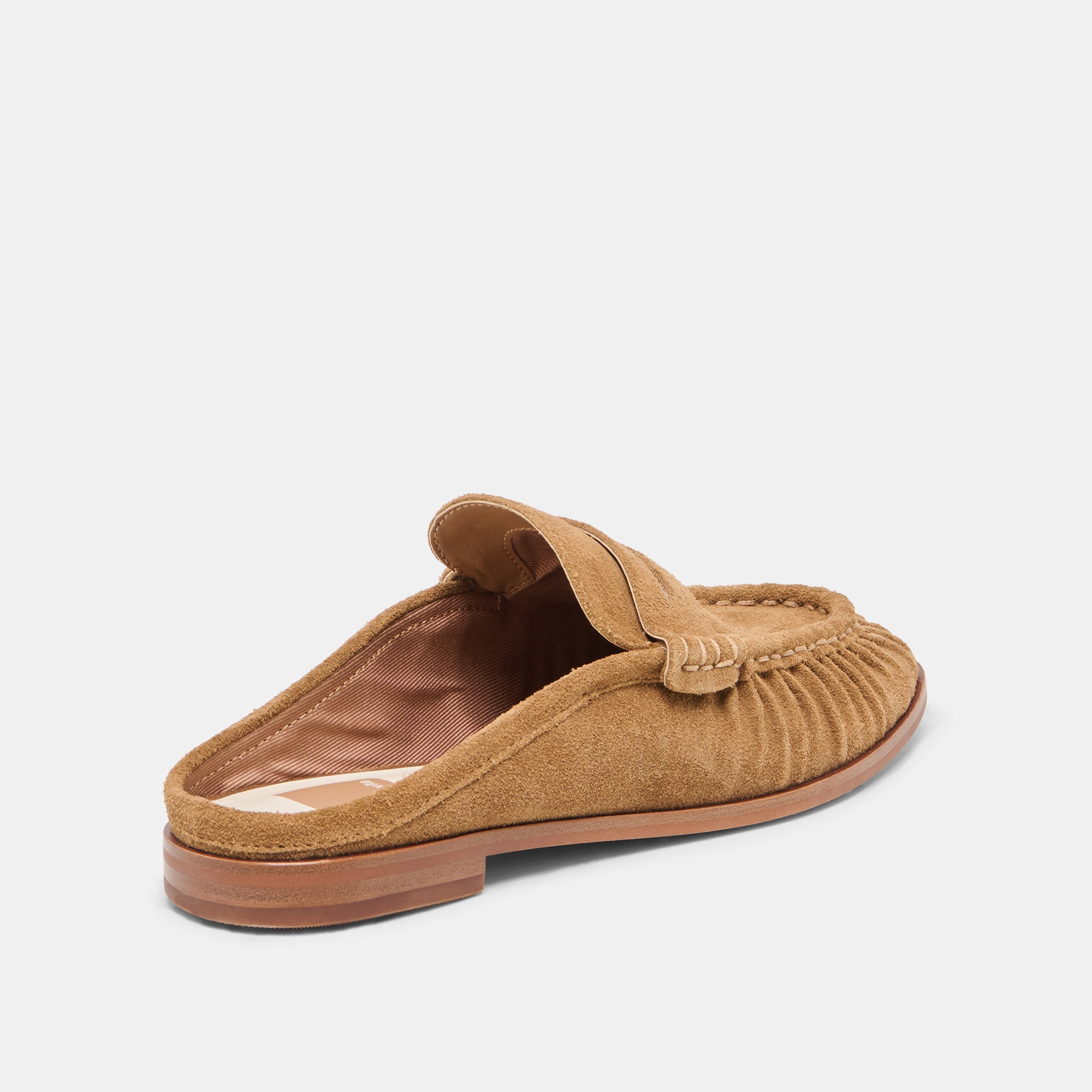 BETZY LOAFERS LT BROWN SUEDE - Image 3