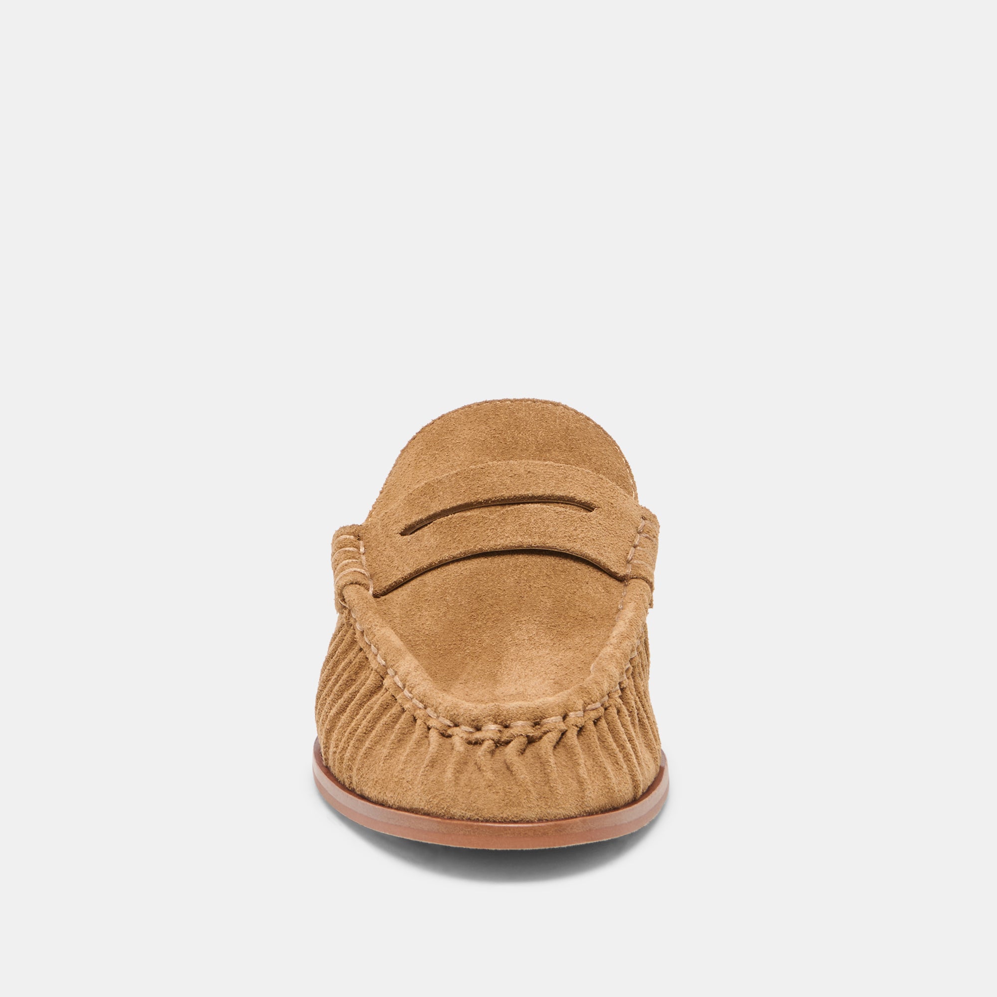 BETZY LOAFERS LT BROWN SUEDE - Image 6