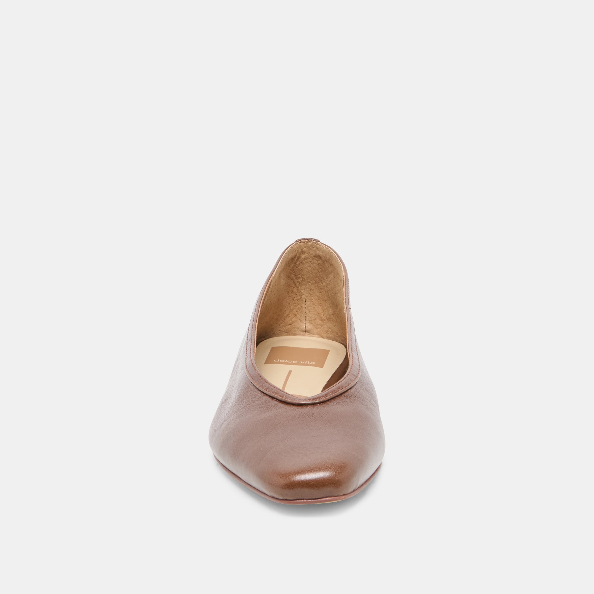 CARET BALLET FLATS RUSSET LEATHER - Image 6