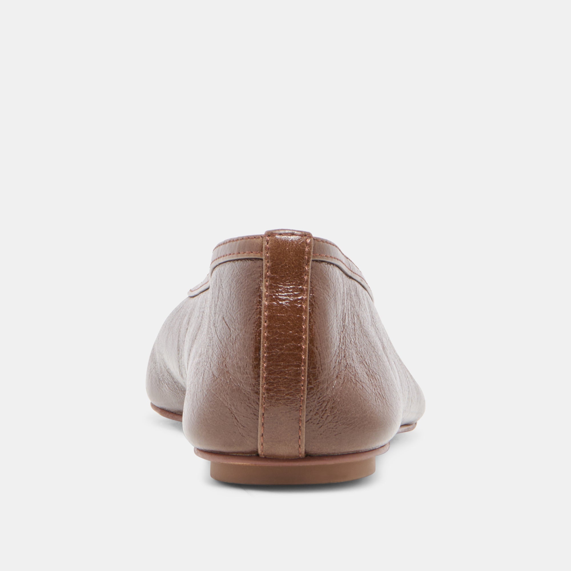 CARET BALLET FLATS RUSSET LEATHER - Image 7