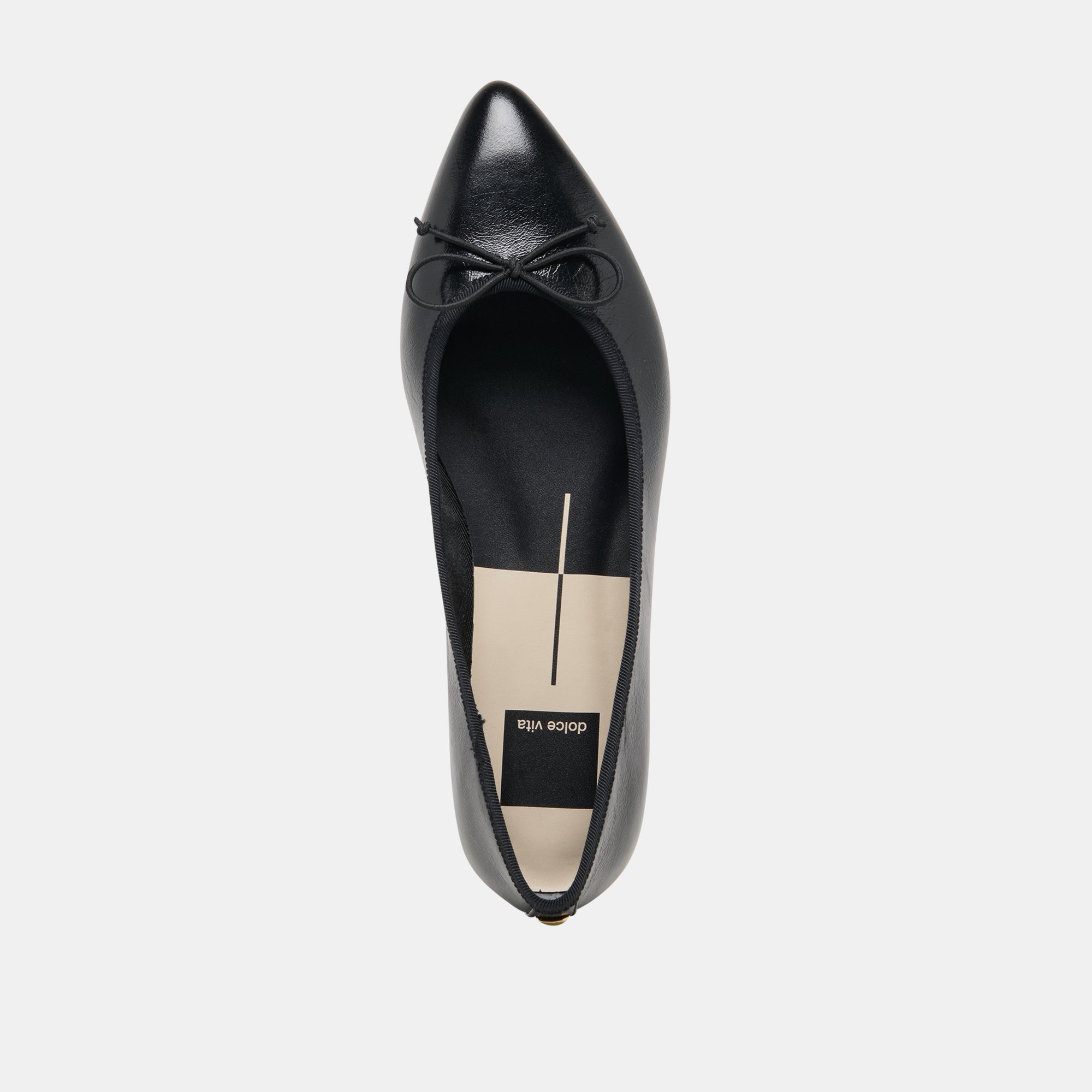 CELIO BALLET FLATS BLACK LEATHER - Image 8