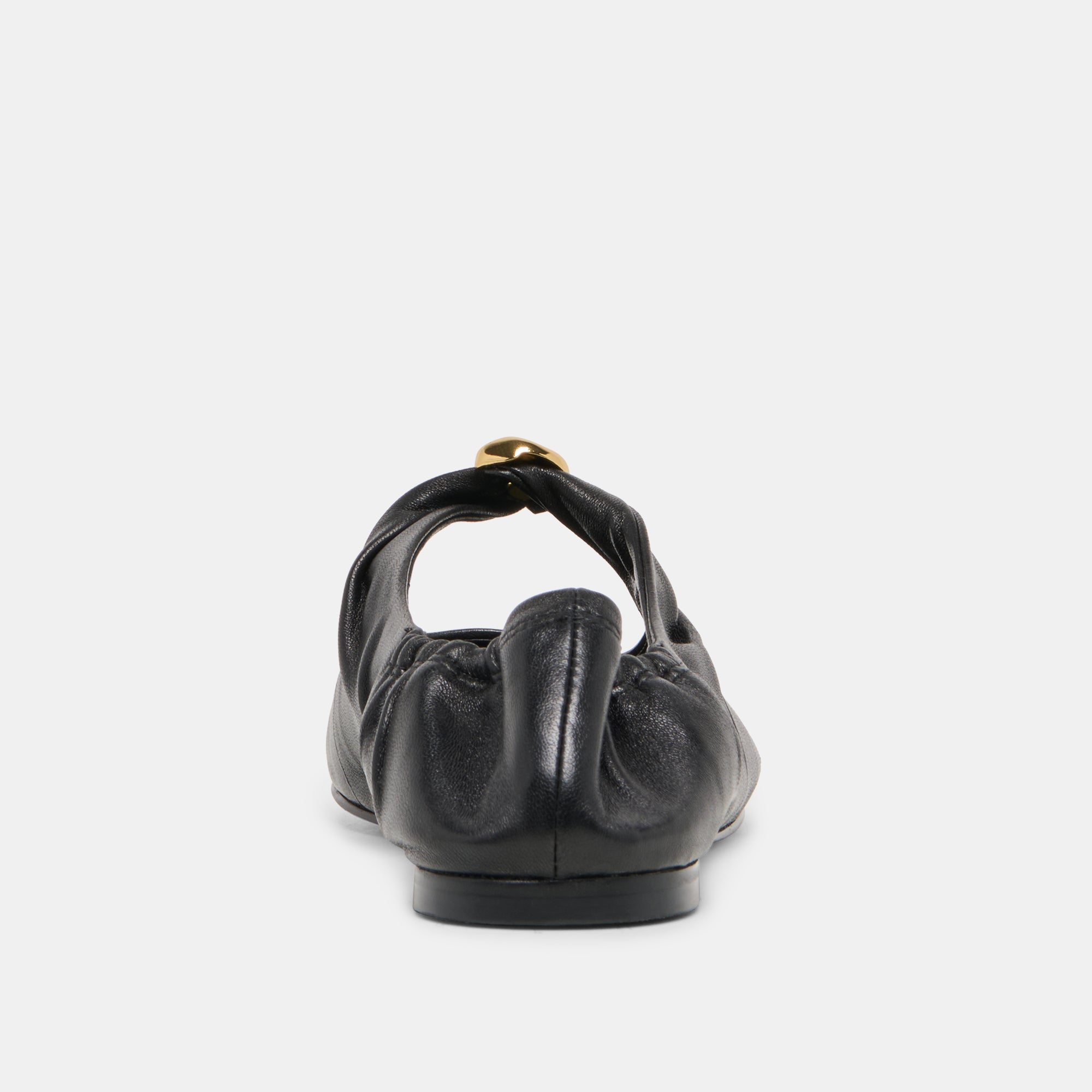 CORNEL FLATS BLACK LEATHER - Image 9