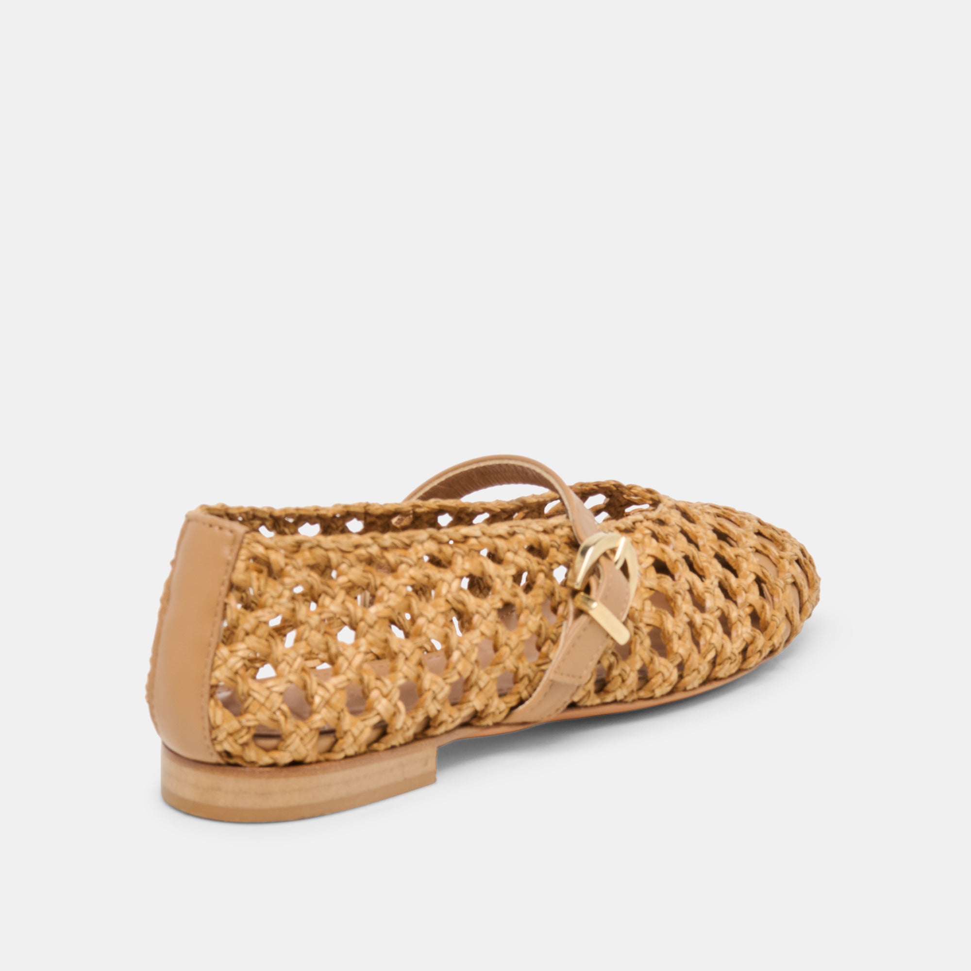 DOVER BALLET FLATS TAN WOVEN STELLA - Image 3