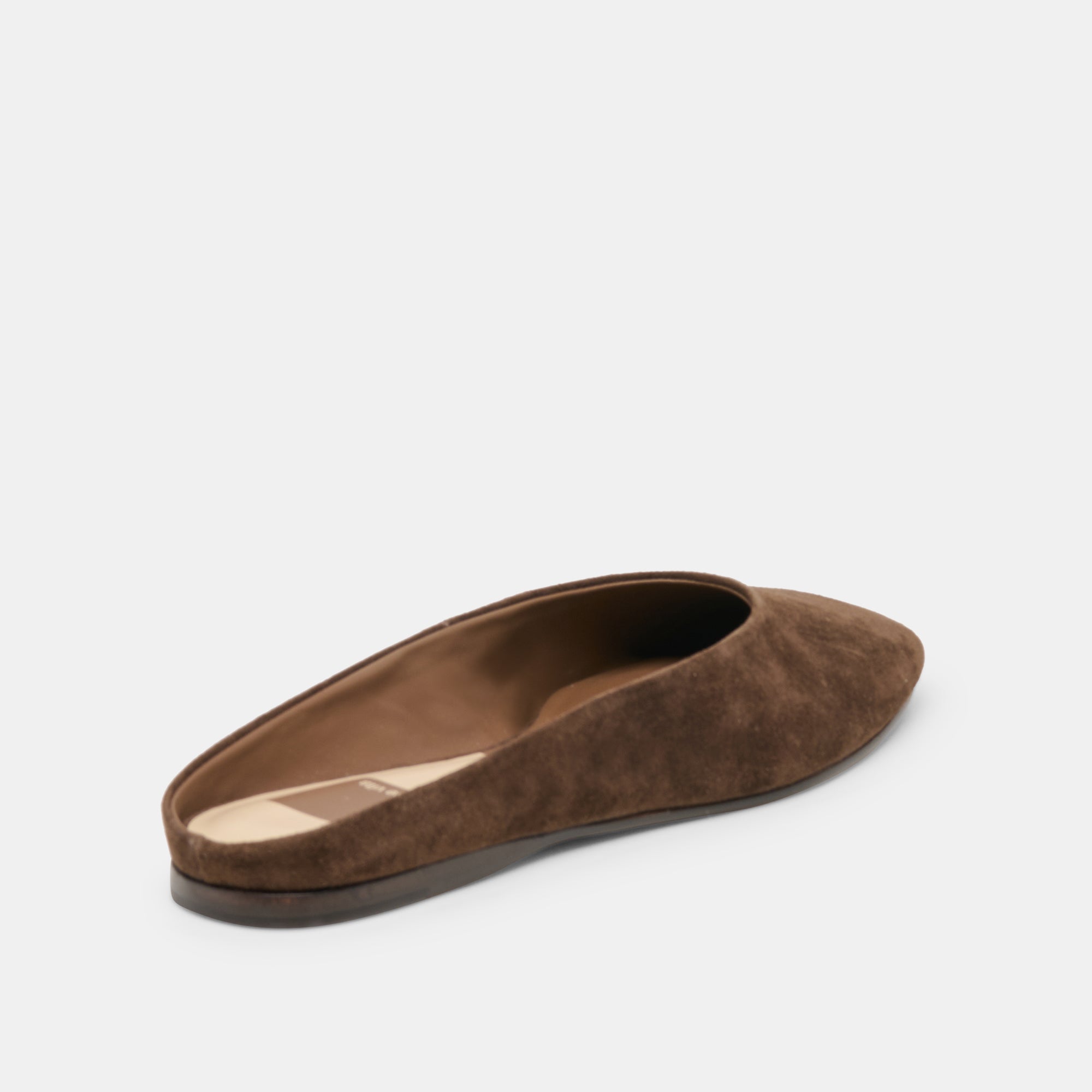EILA FLATS DK BROWN SUEDE - Image 5
