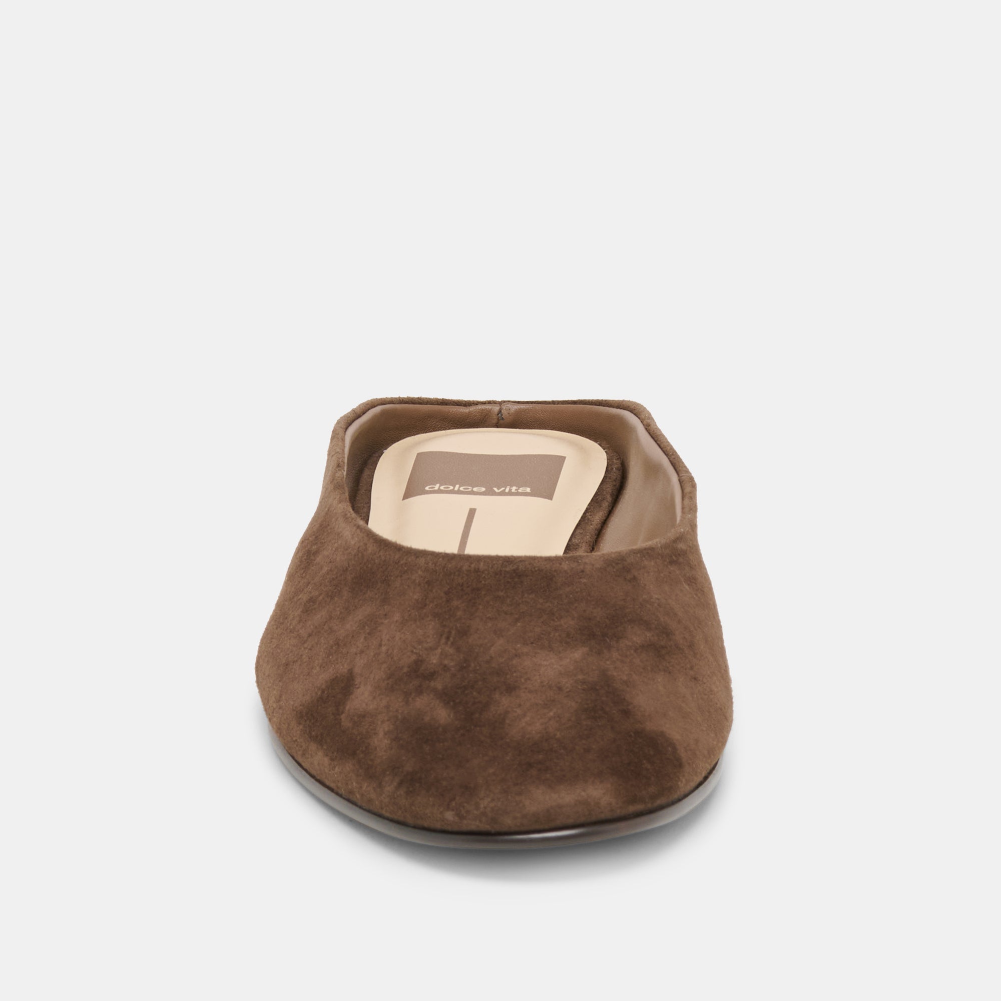 EILA FLATS DK BROWN SUEDE - Image 8