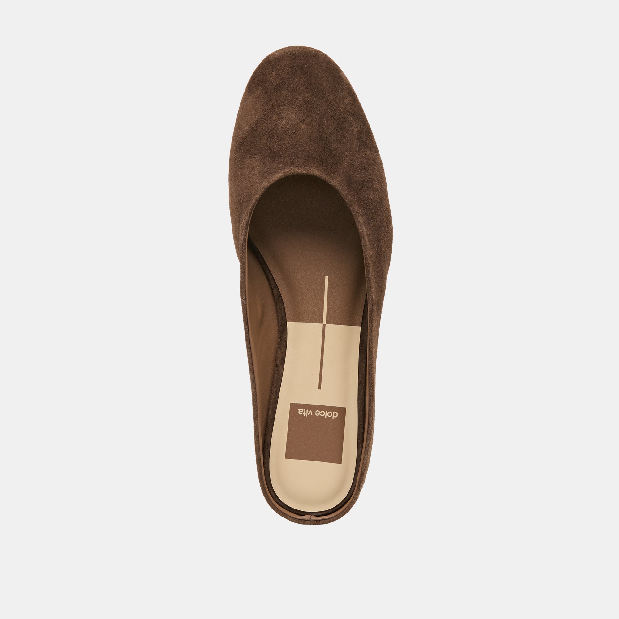 EILA FLATS DK BROWN SUEDE - Image 10