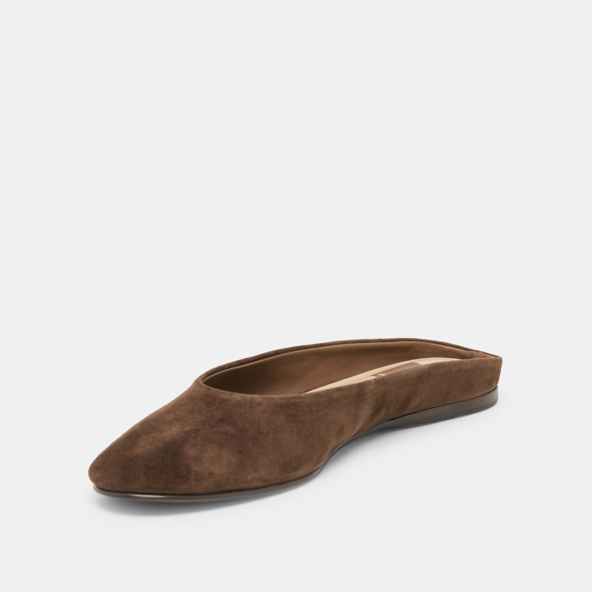EILA FLATS DK BROWN SUEDE - Image 6