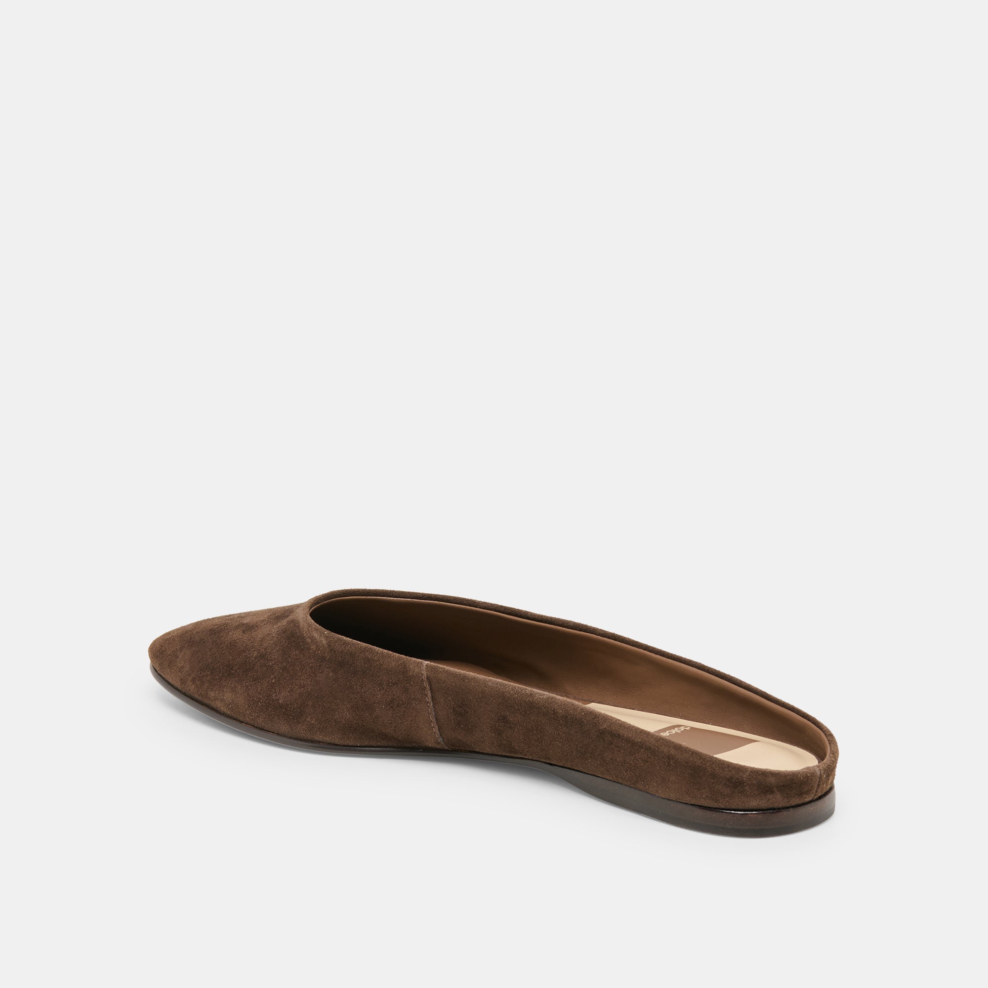 EILA FLATS DK BROWN SUEDE - Image 7