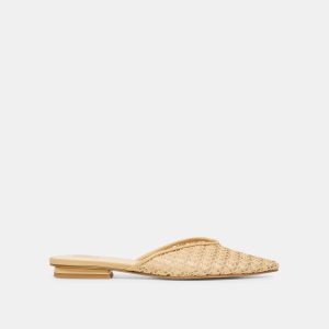 ELM FLATS NATURAL CROSS HATCH RAFFIA