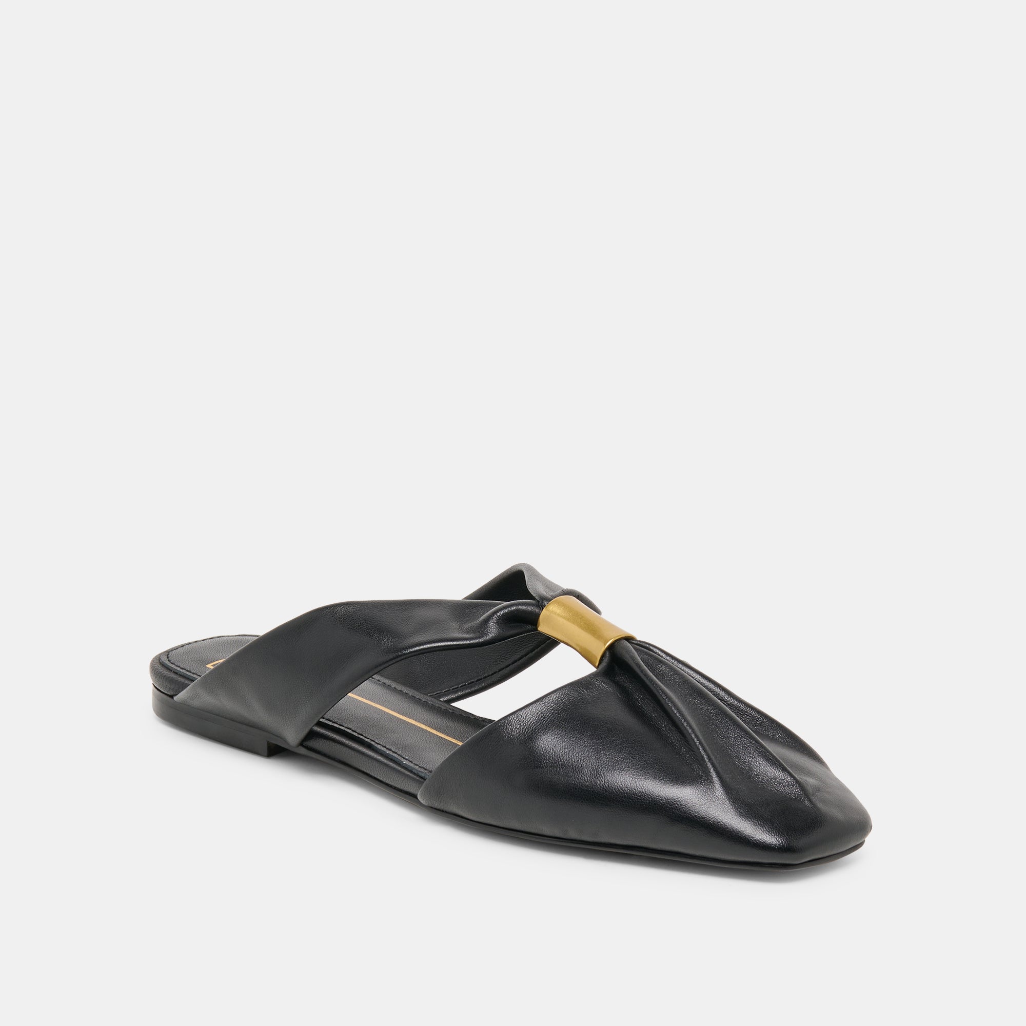 FRANEY FLATS BLACK LEATHER - Image 2