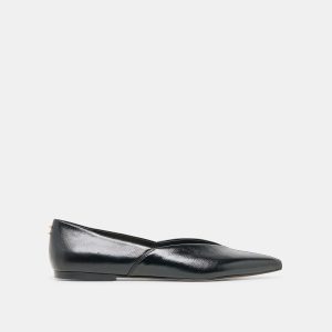 GEMA FLATS BLACK LEATHER