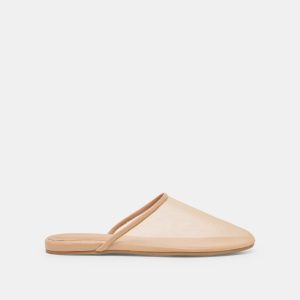 GENI FLATS LT TAN MESH