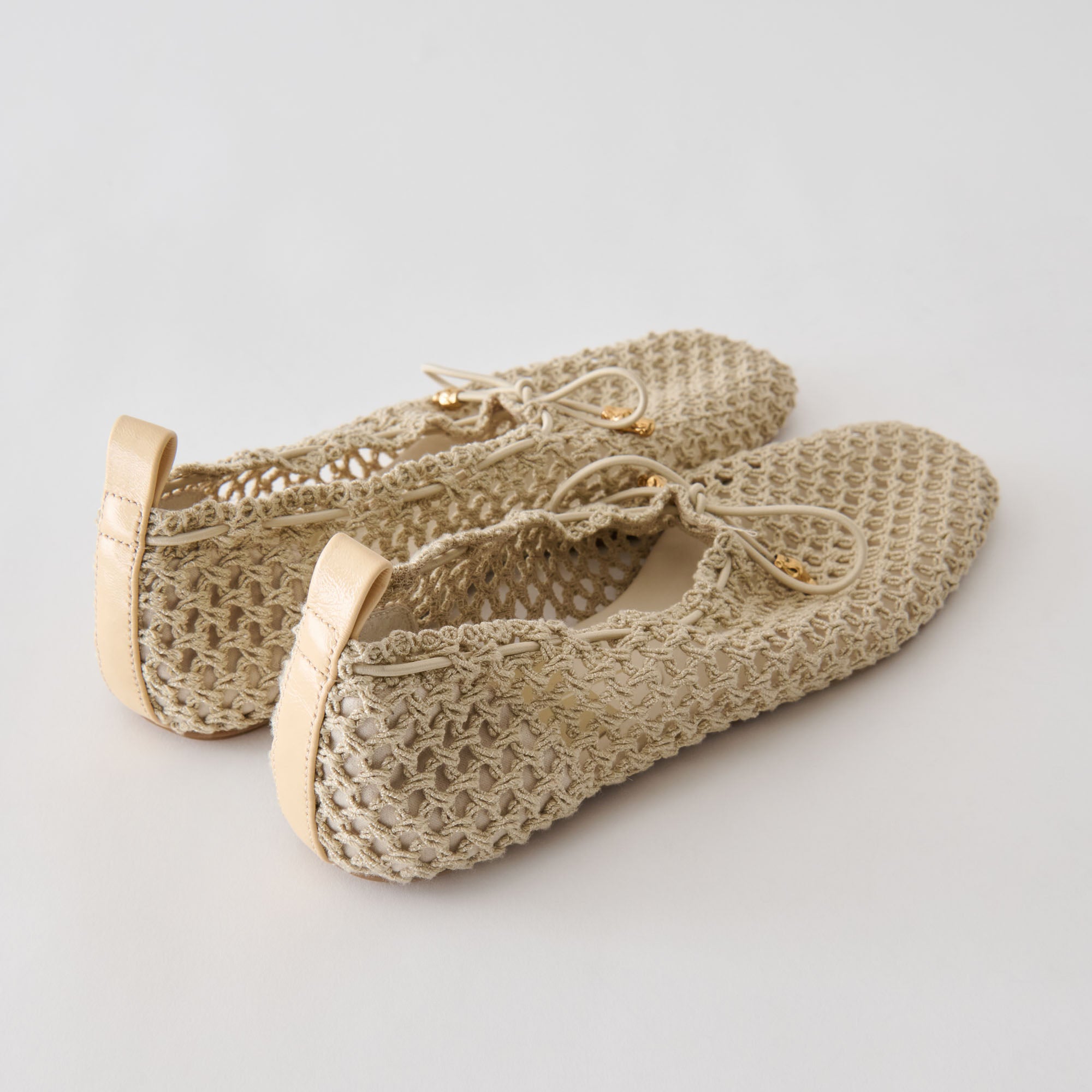 KAYLYN FLATS OATMEAL CROCHET - Image 7