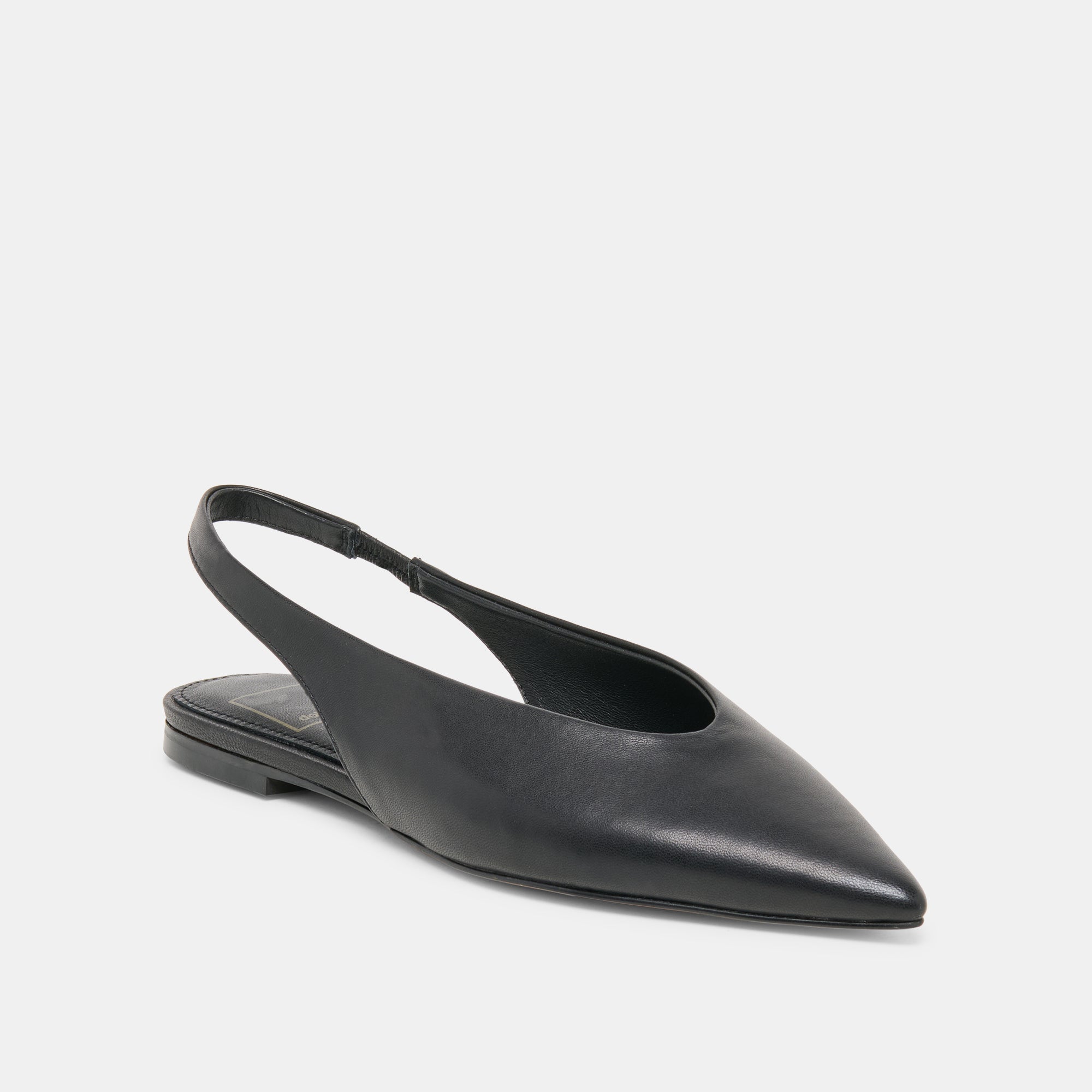 KENDLE FLATS BLACK LEATHER - Image 2