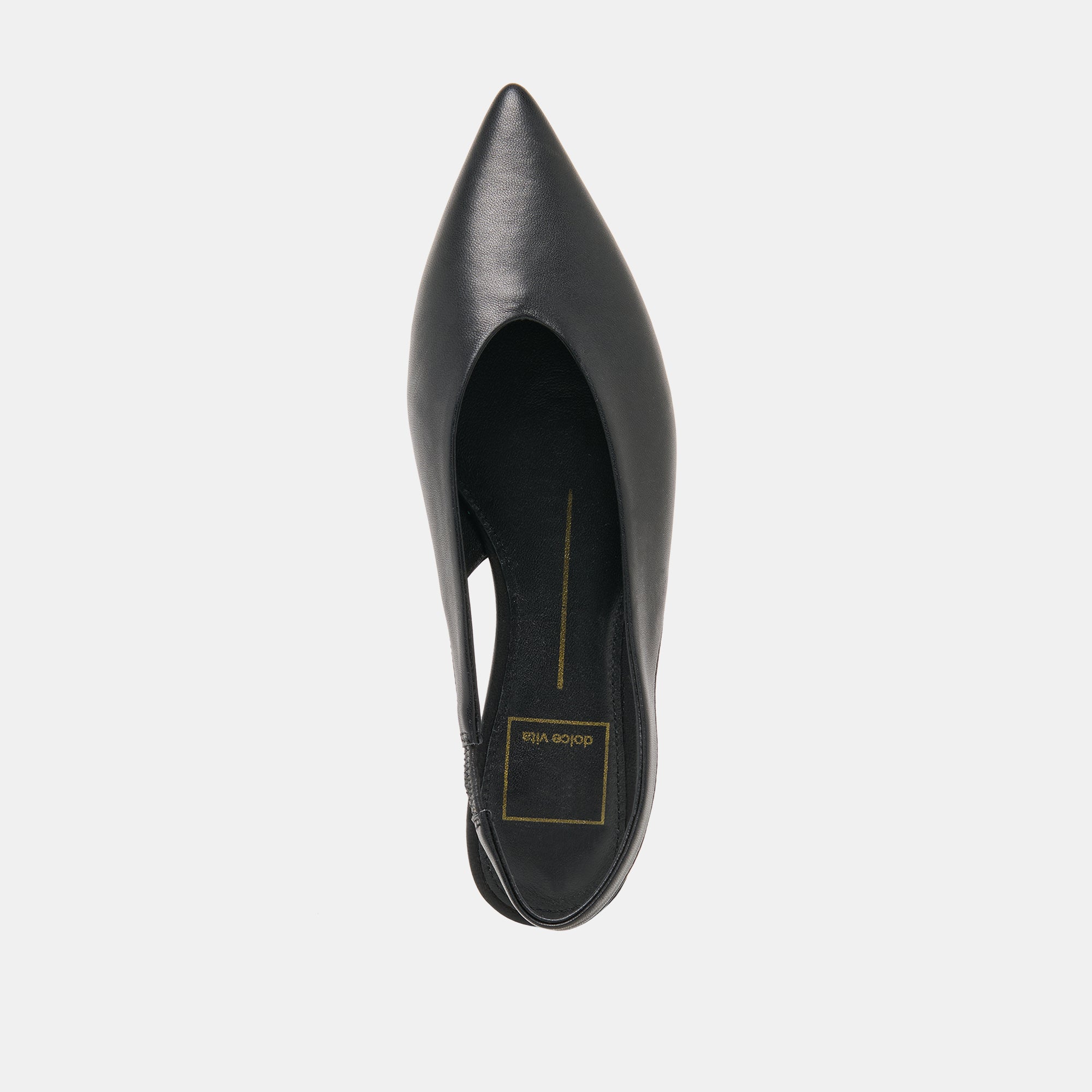 KENDLE FLATS BLACK LEATHER - Image 8