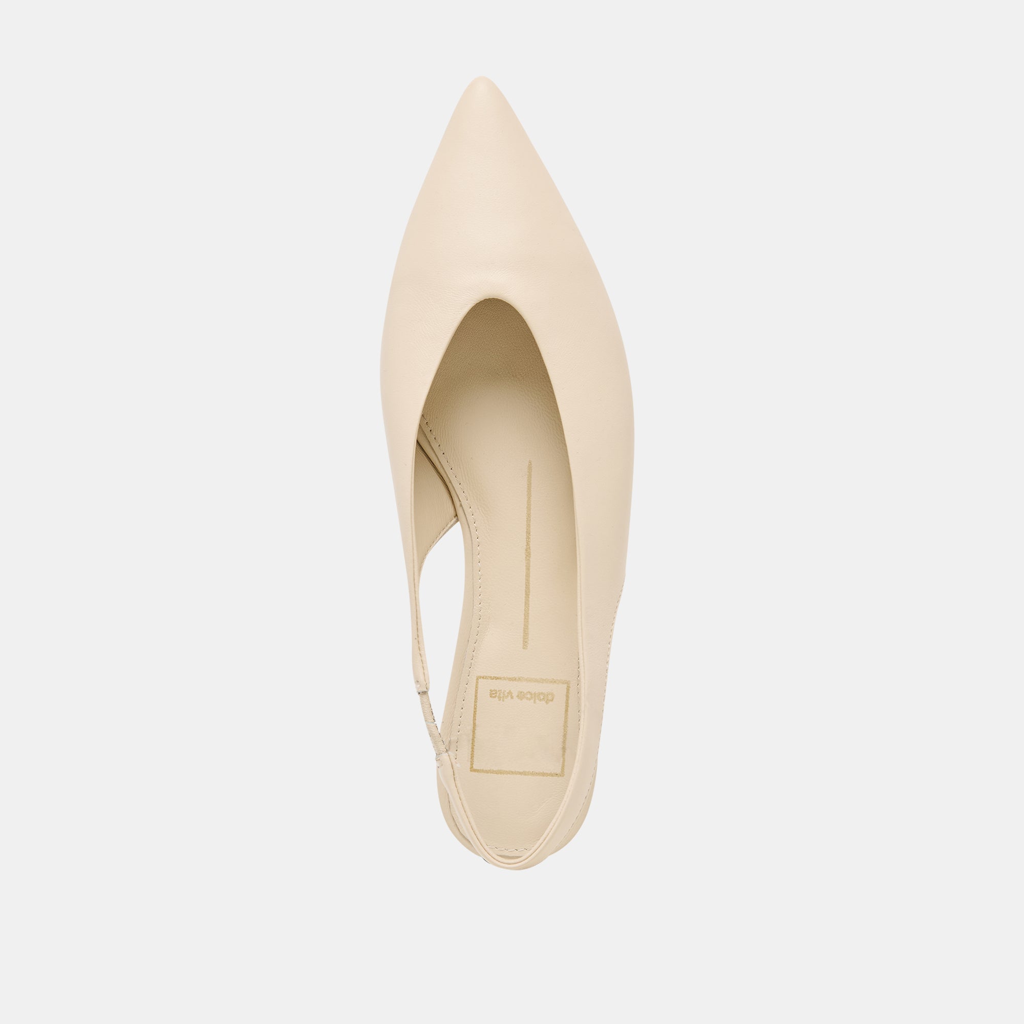 KENDLE FLATS WHITE LEATHER - Image 8