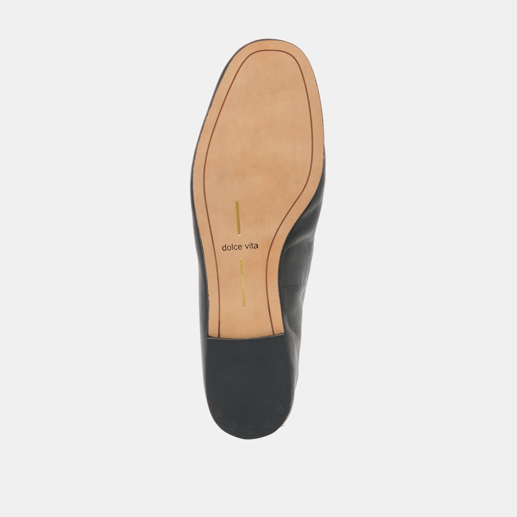 KORY BALLET FLATS BLACK LEATHER - Image 9