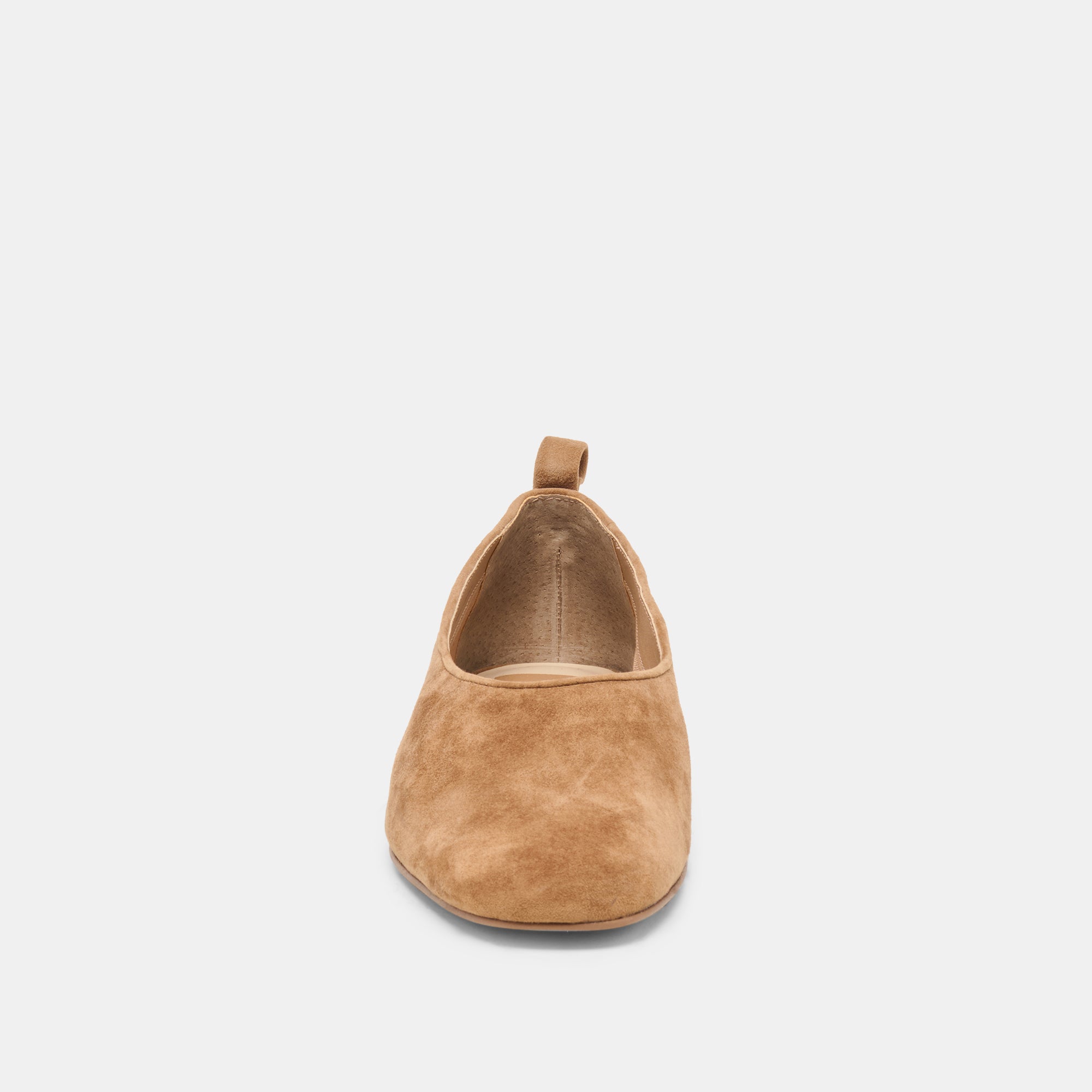 KORY BALLET FLATS LT BROWN SUEDE - Image 6