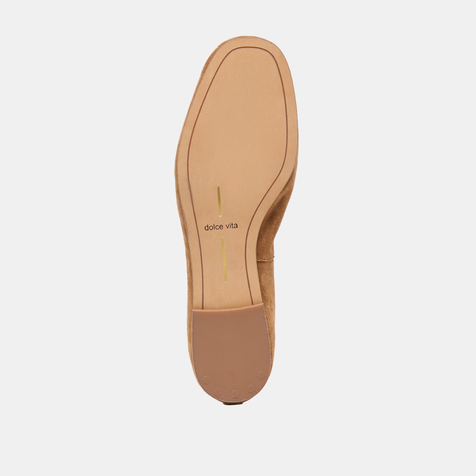 KORY BALLET FLATS LT BROWN SUEDE - Image 9