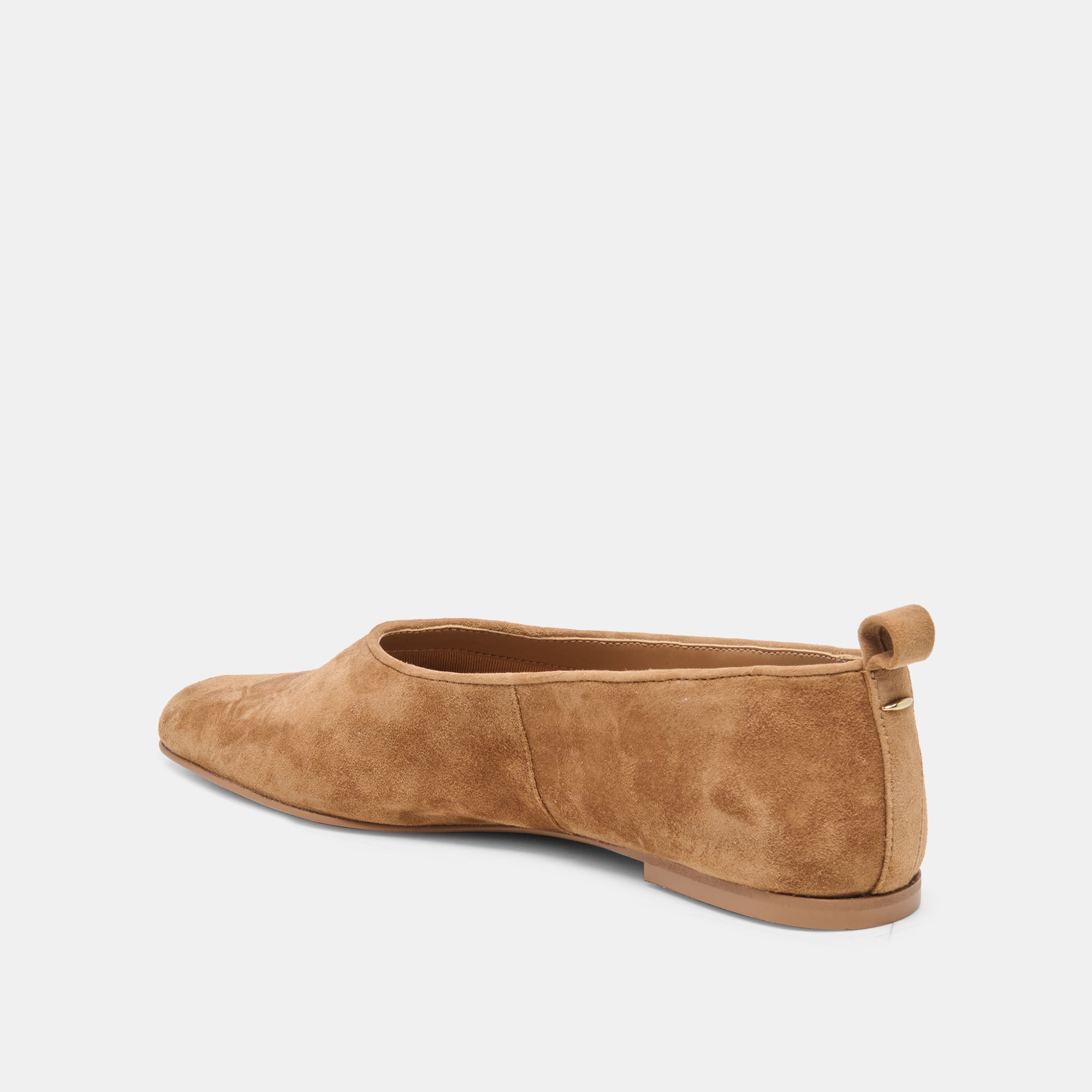 KORY BALLET FLATS LT BROWN SUEDE - Image 5