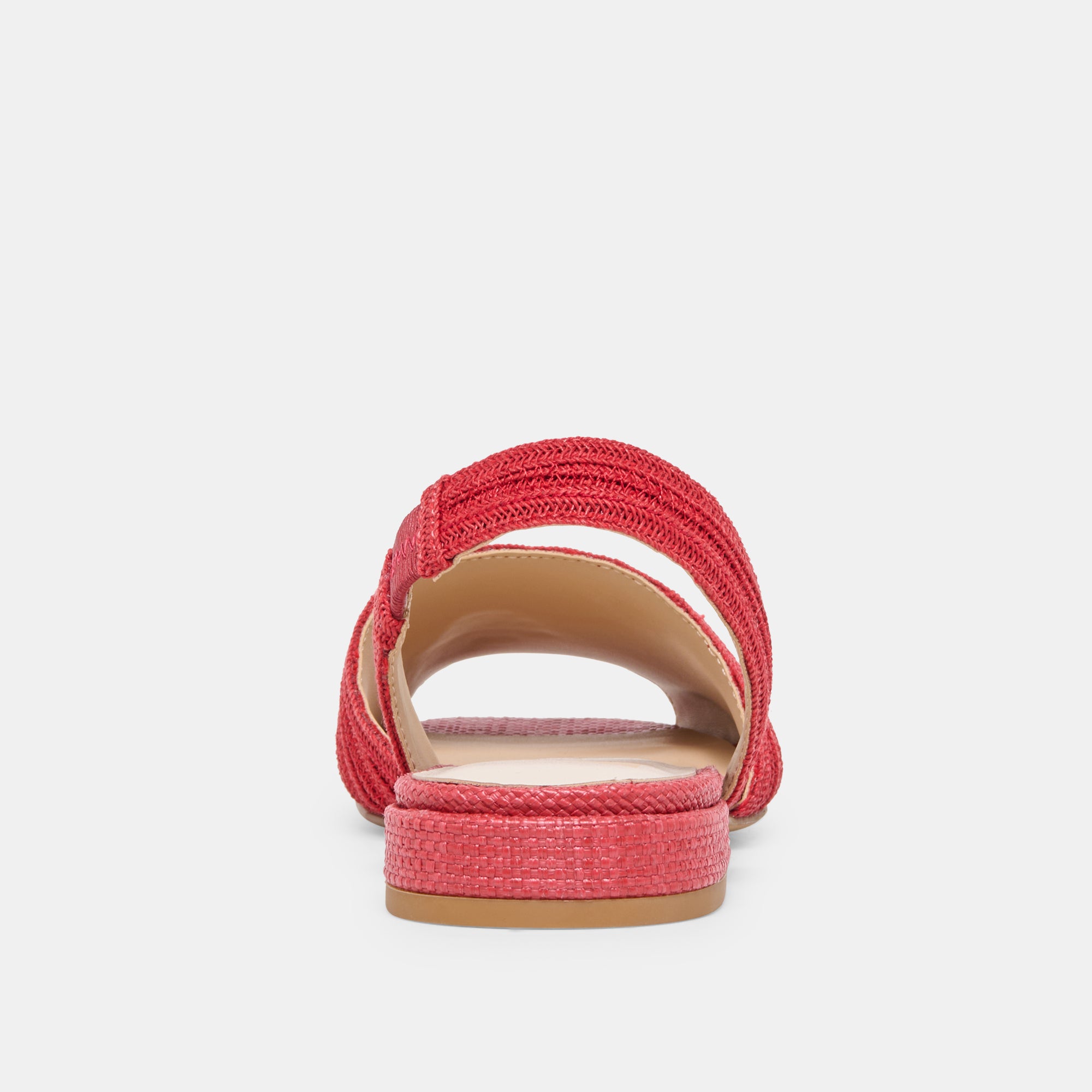 MARZY SANDALS RED RAFFIA - Image 7