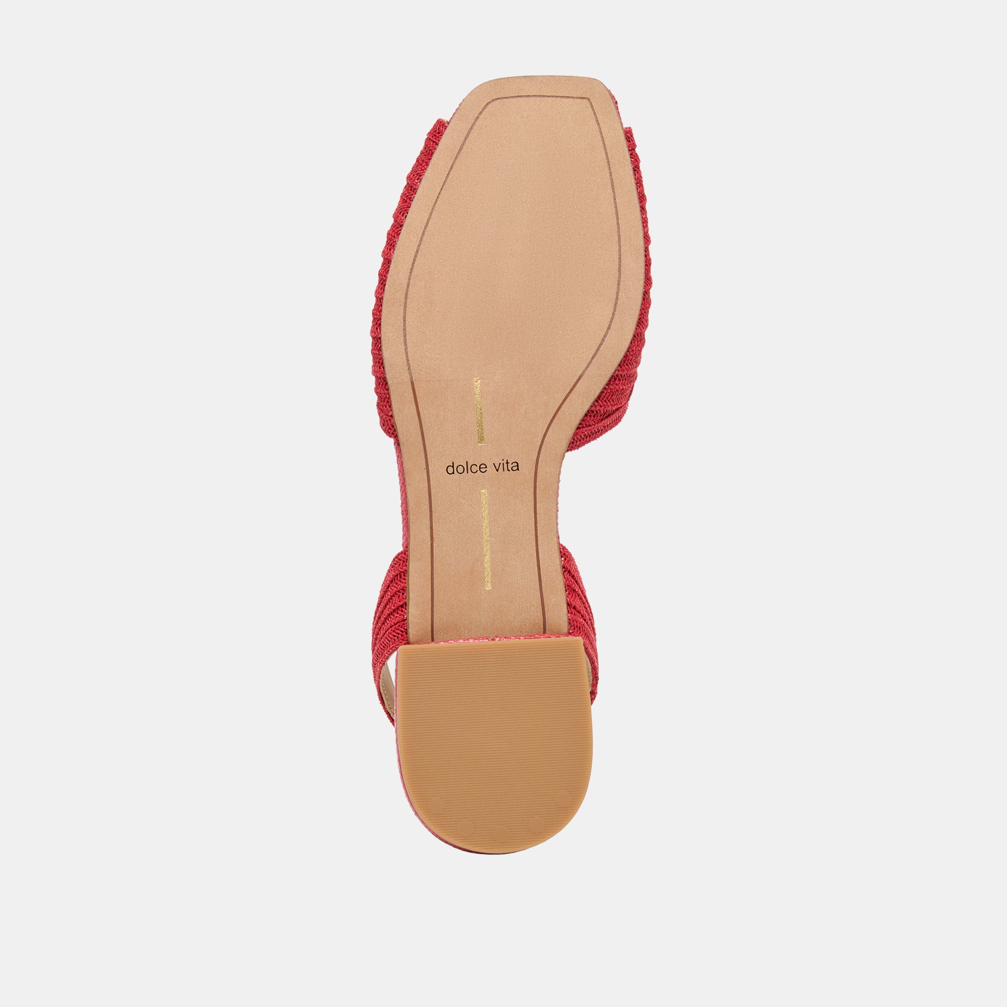 MARZY SANDALS RED RAFFIA - Image 9