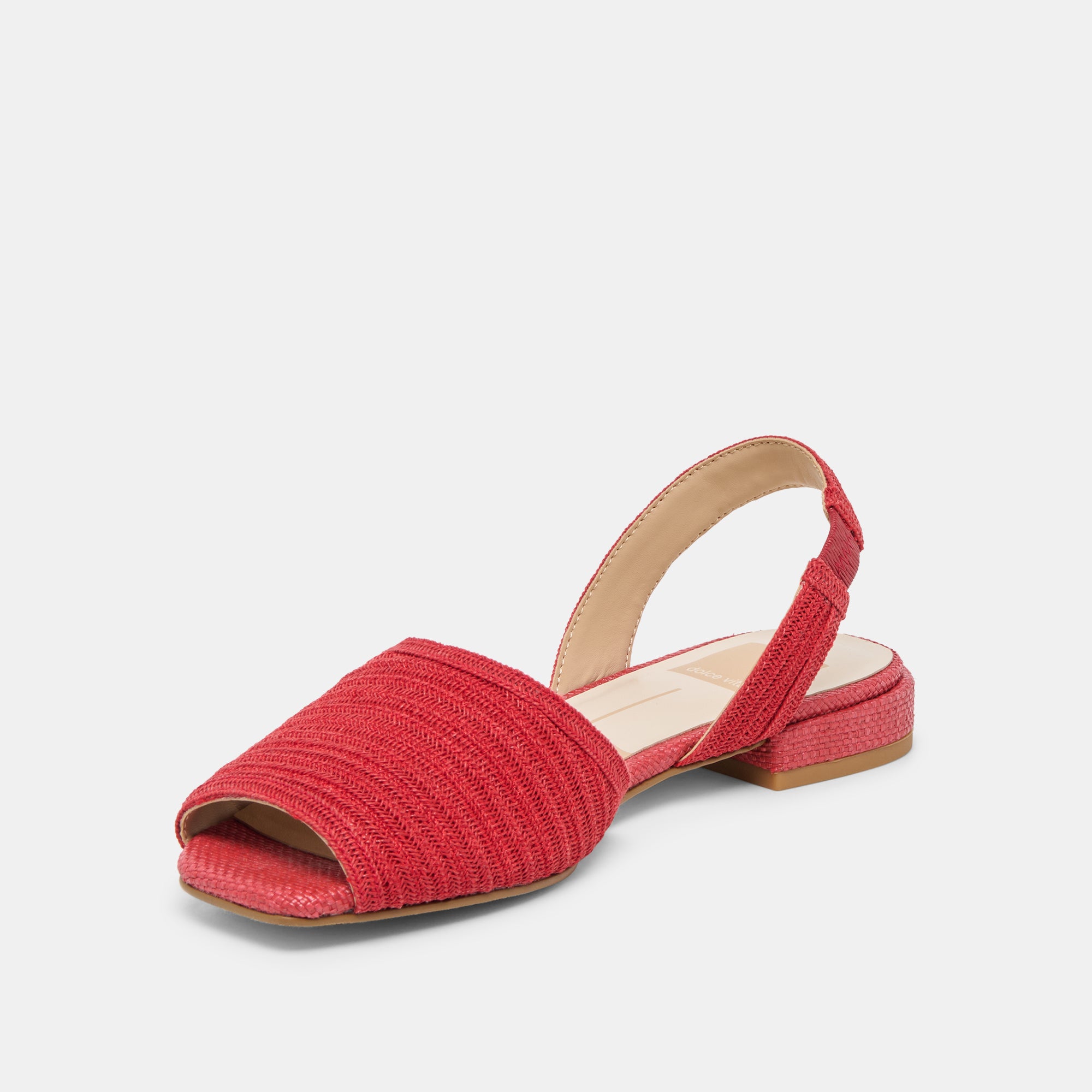 MARZY SANDALS RED RAFFIA - Image 4