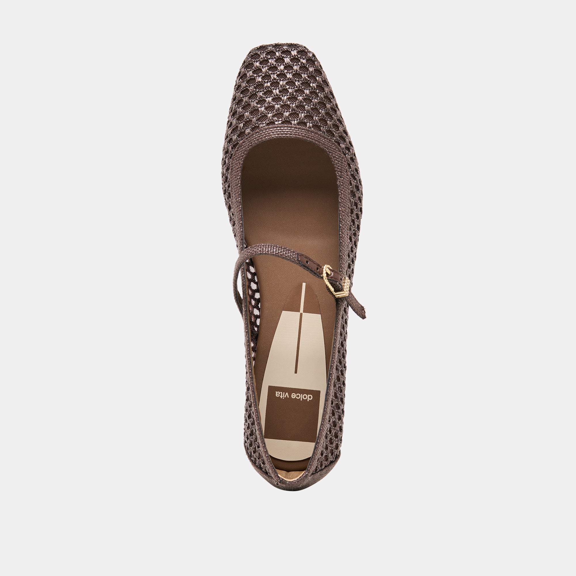 REYES BALLET FLATS CHOCOLATE WOVEN RAFFIA - Image 11