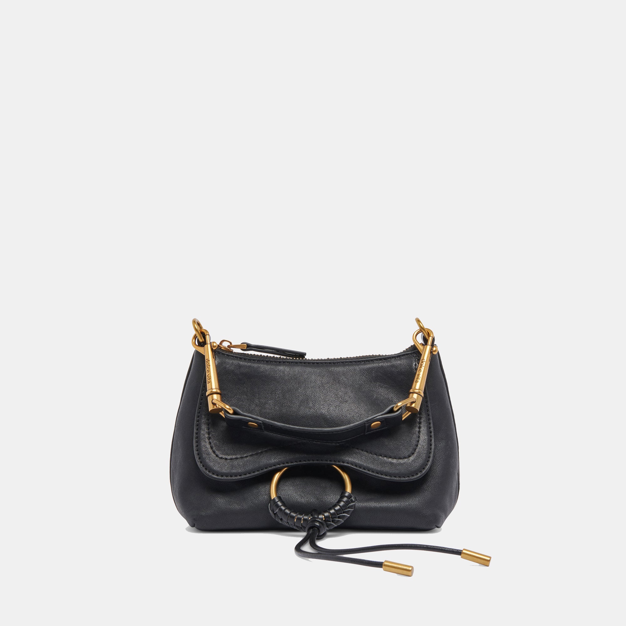 JOLENE CROSSBODY BLACK LEATHER - Image 3