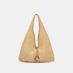 MISSIE TOTE NATURAL RAFFIA