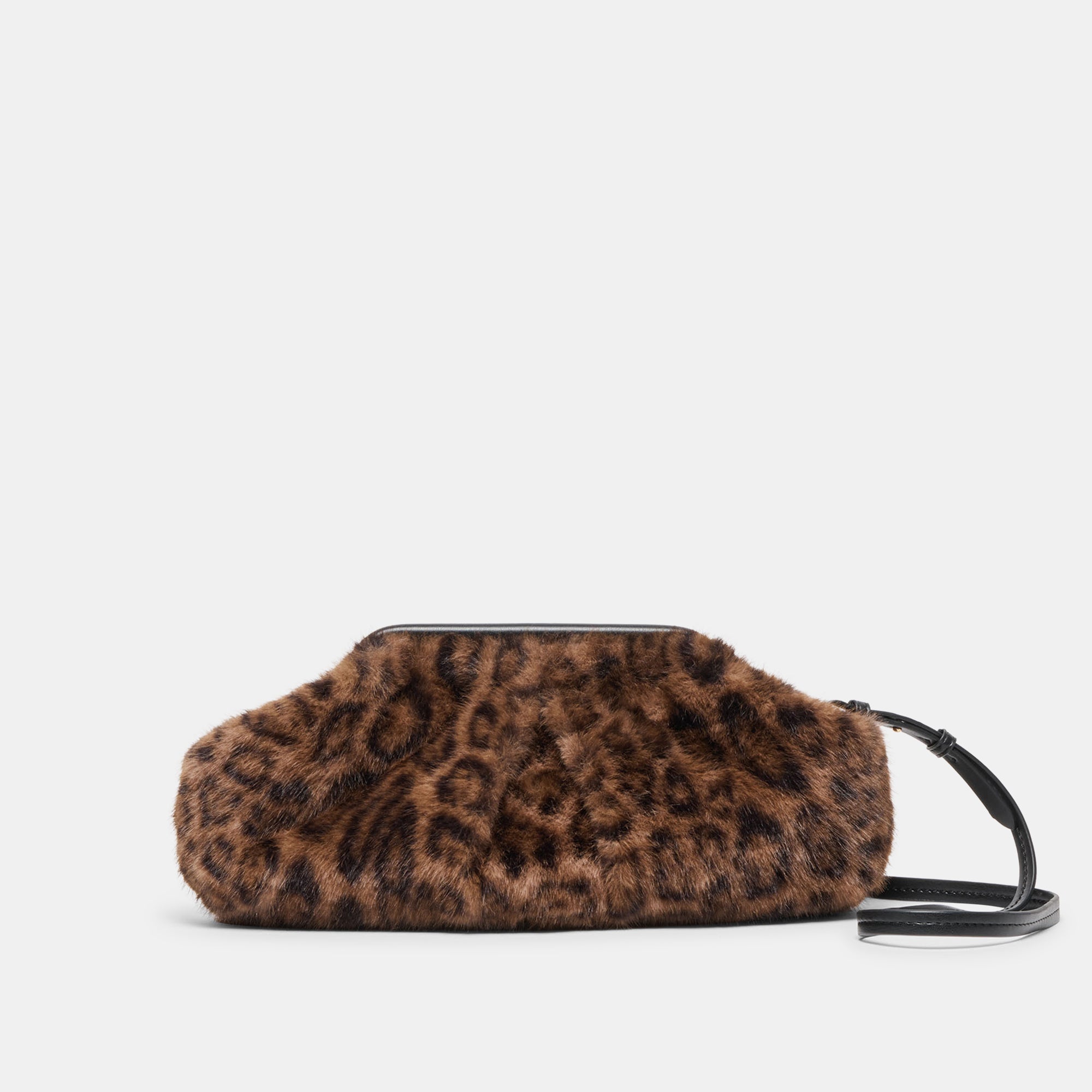 RAMONA CLUTCH LEOPARD PLUSH - Image 3