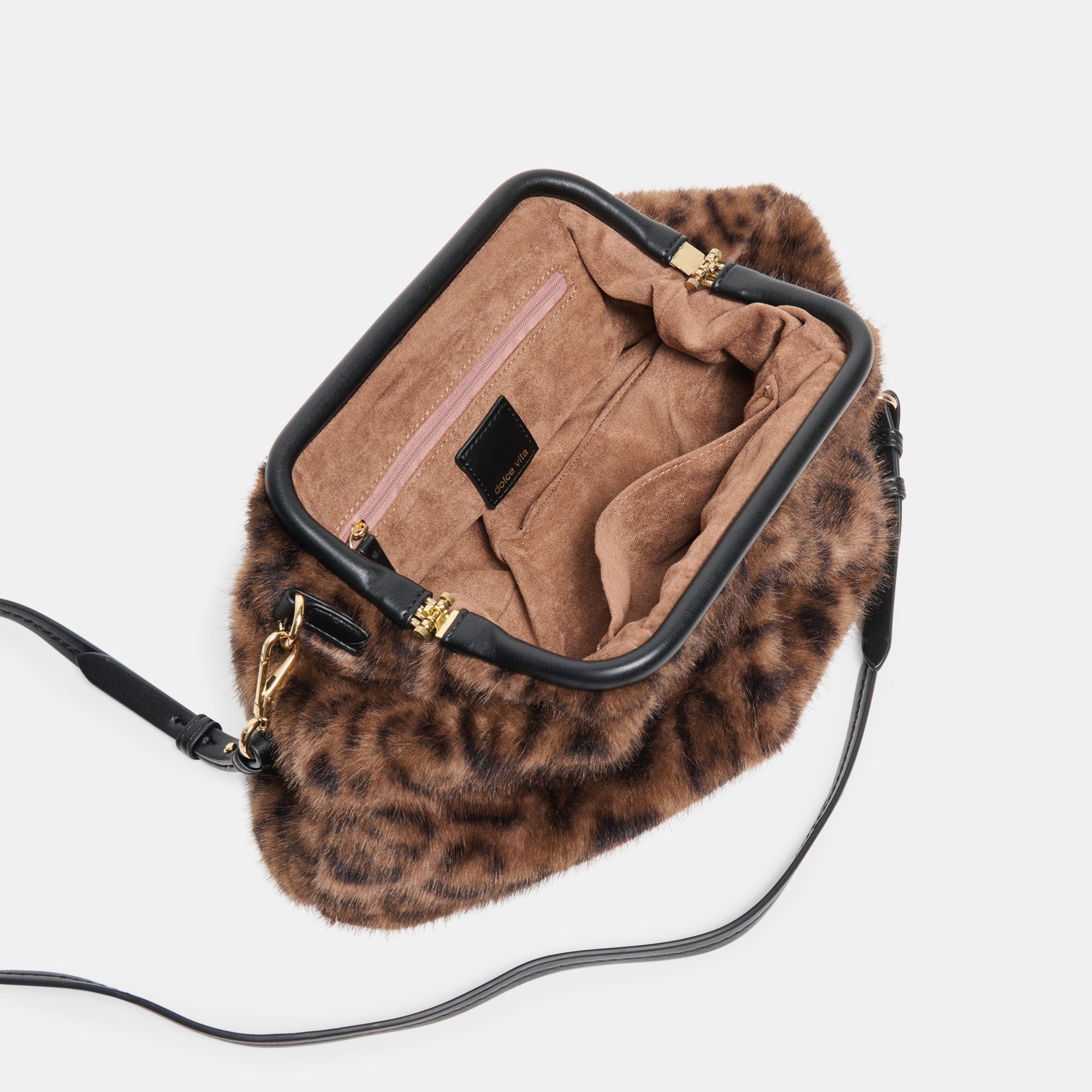 RAMONA CLUTCH LEOPARD PLUSH - Image 2