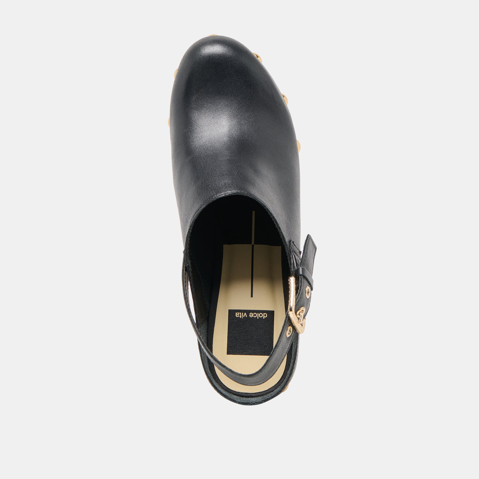 ADELAN CLOGS BLACK LEATHER - Image 8