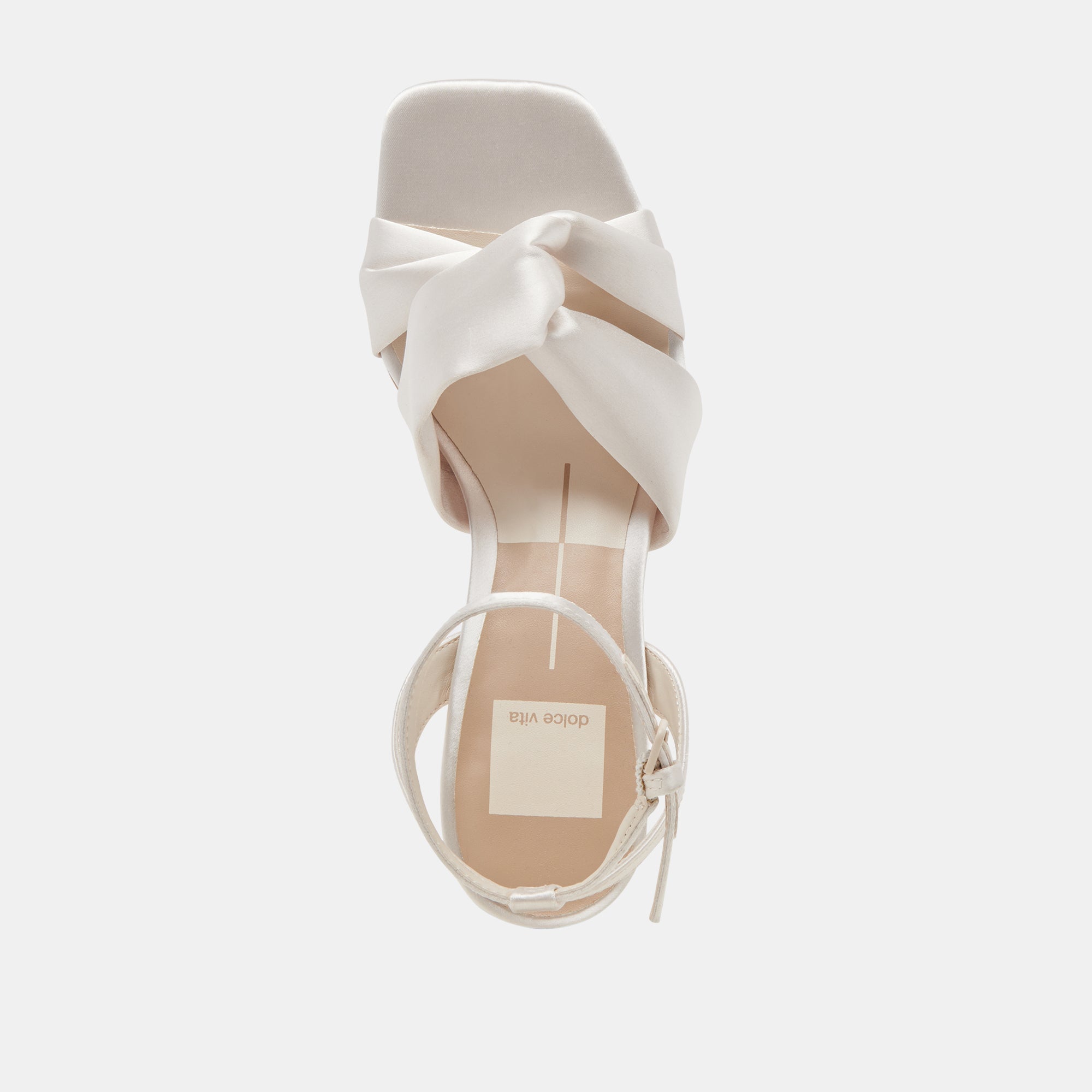 BRENNA HEELS IVORY SATIN - Image 10