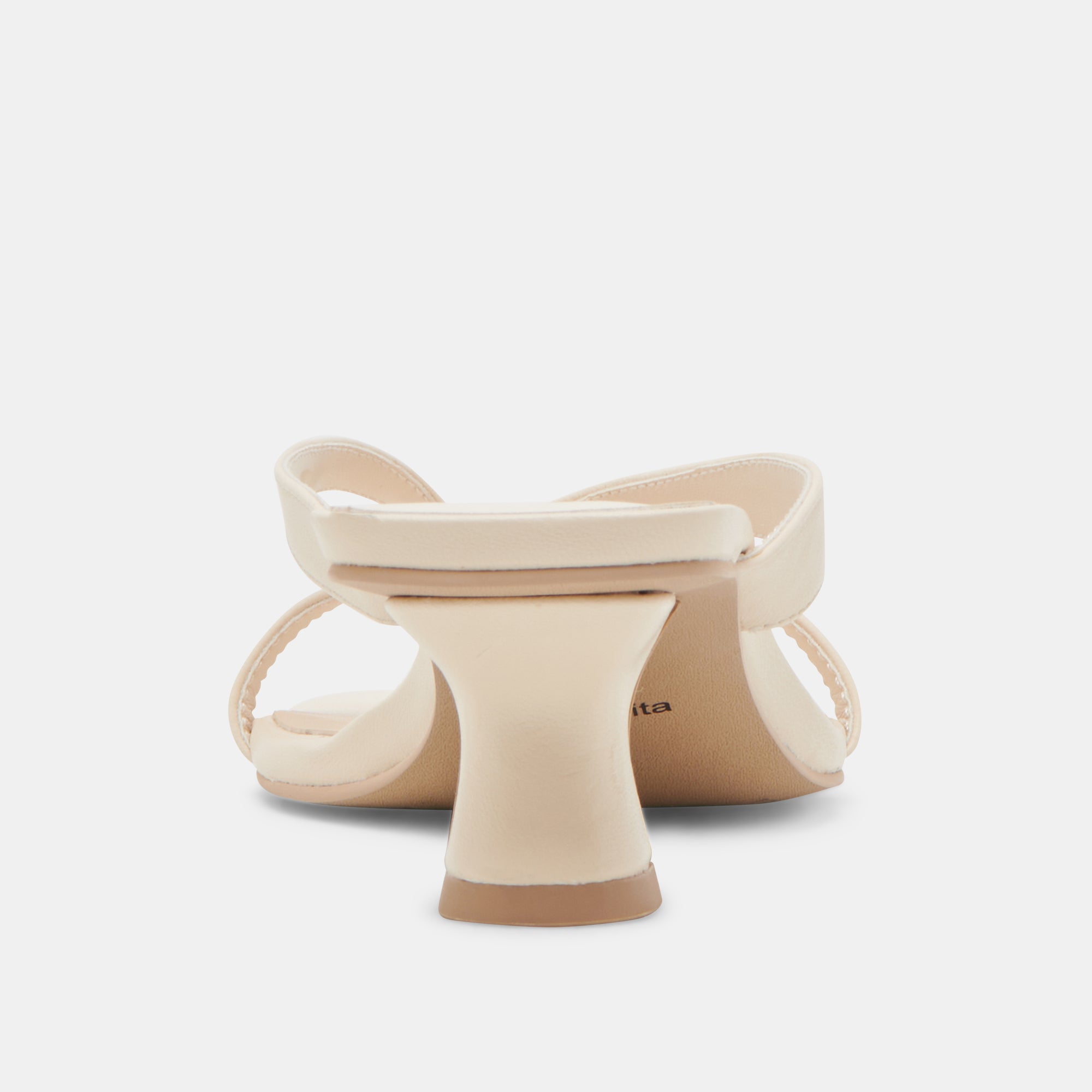 BREVEL WIDE HEELS BONE LEATHER - Image 7