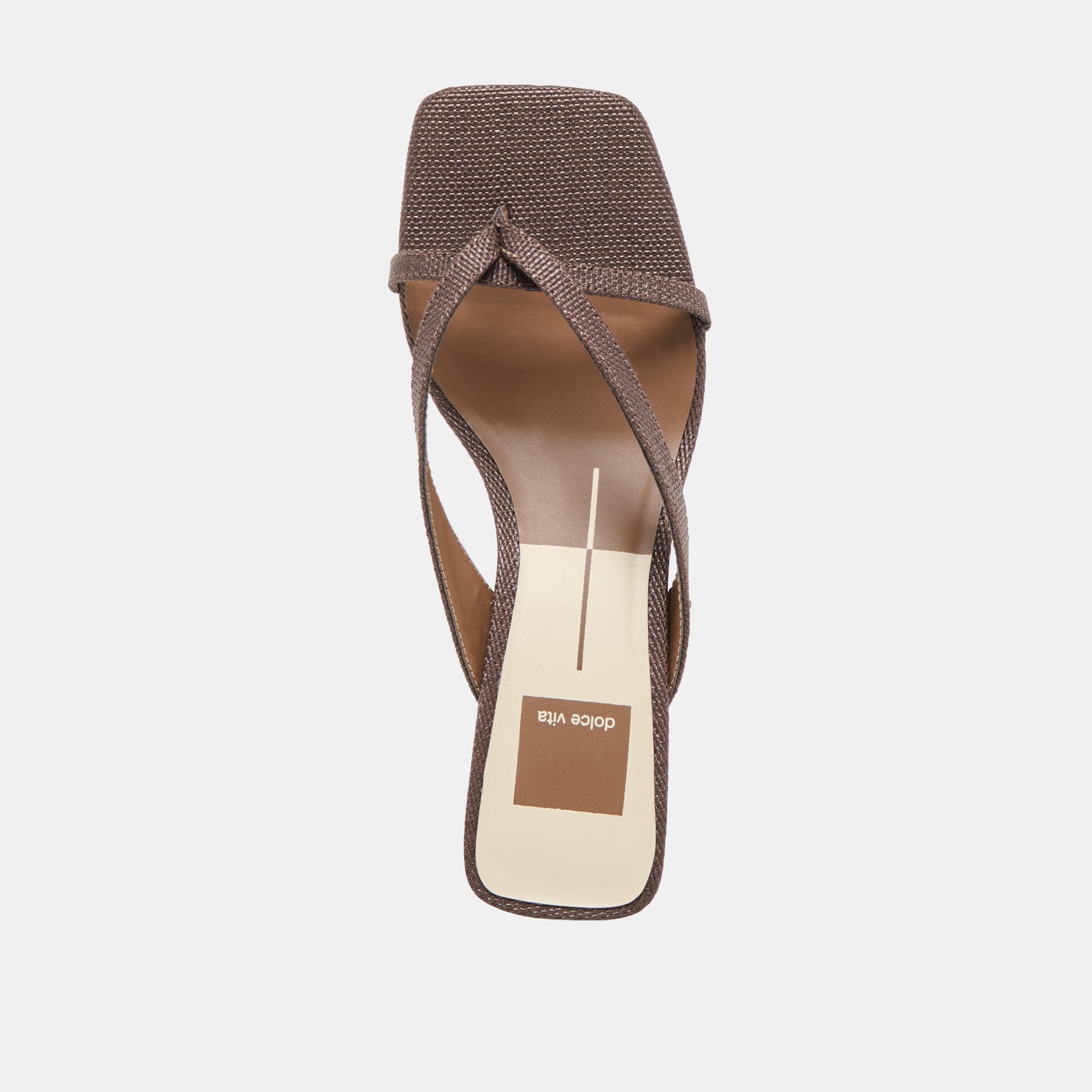 BREVEL HEELS CHOCOLATE RAFFIA - Image 11