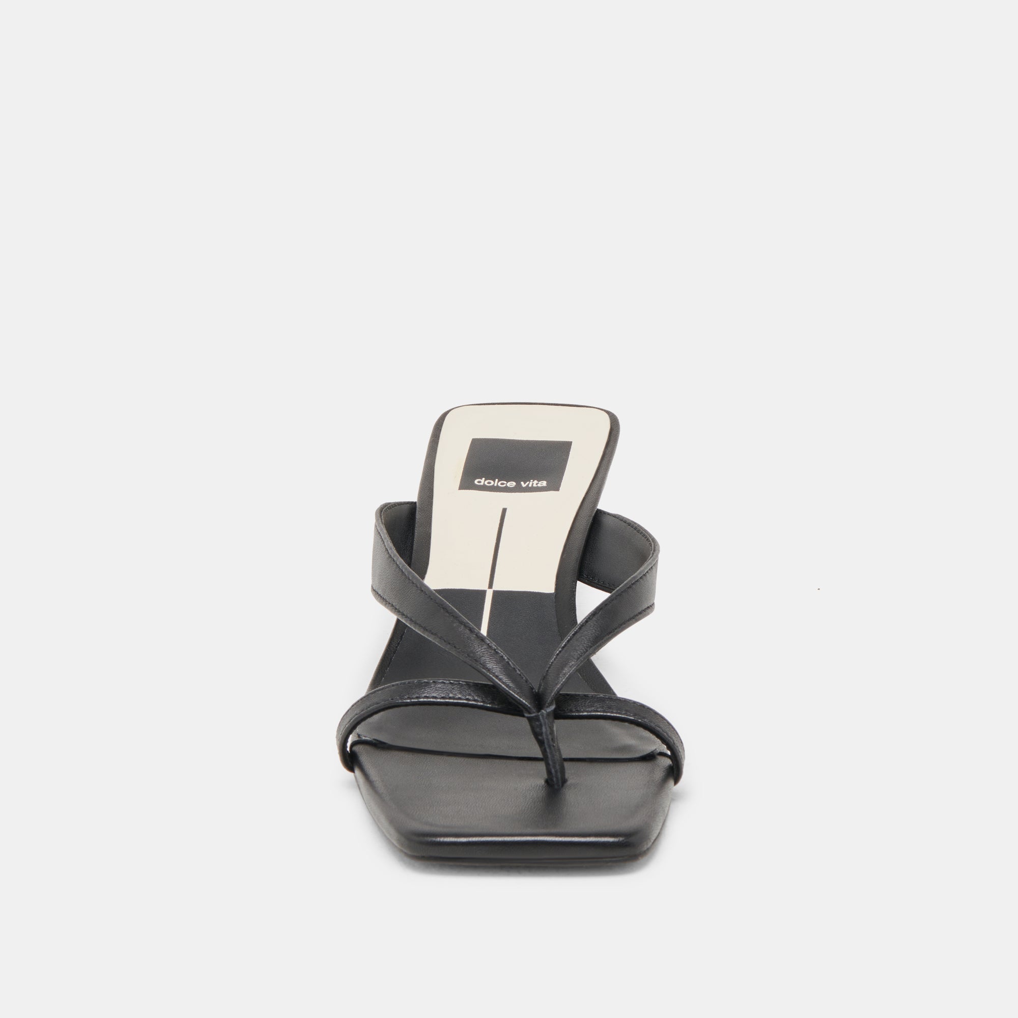 BREVEL WIDE HEELS ONYX LEATHER - Image 6