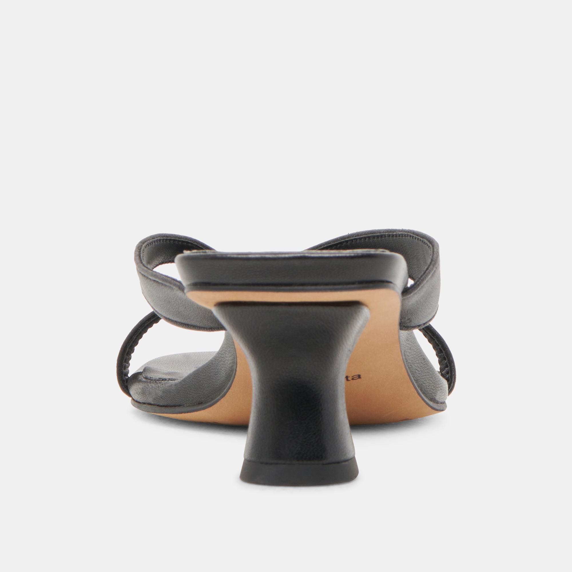 BREVEL WIDE HEELS ONYX LEATHER - Image 7
