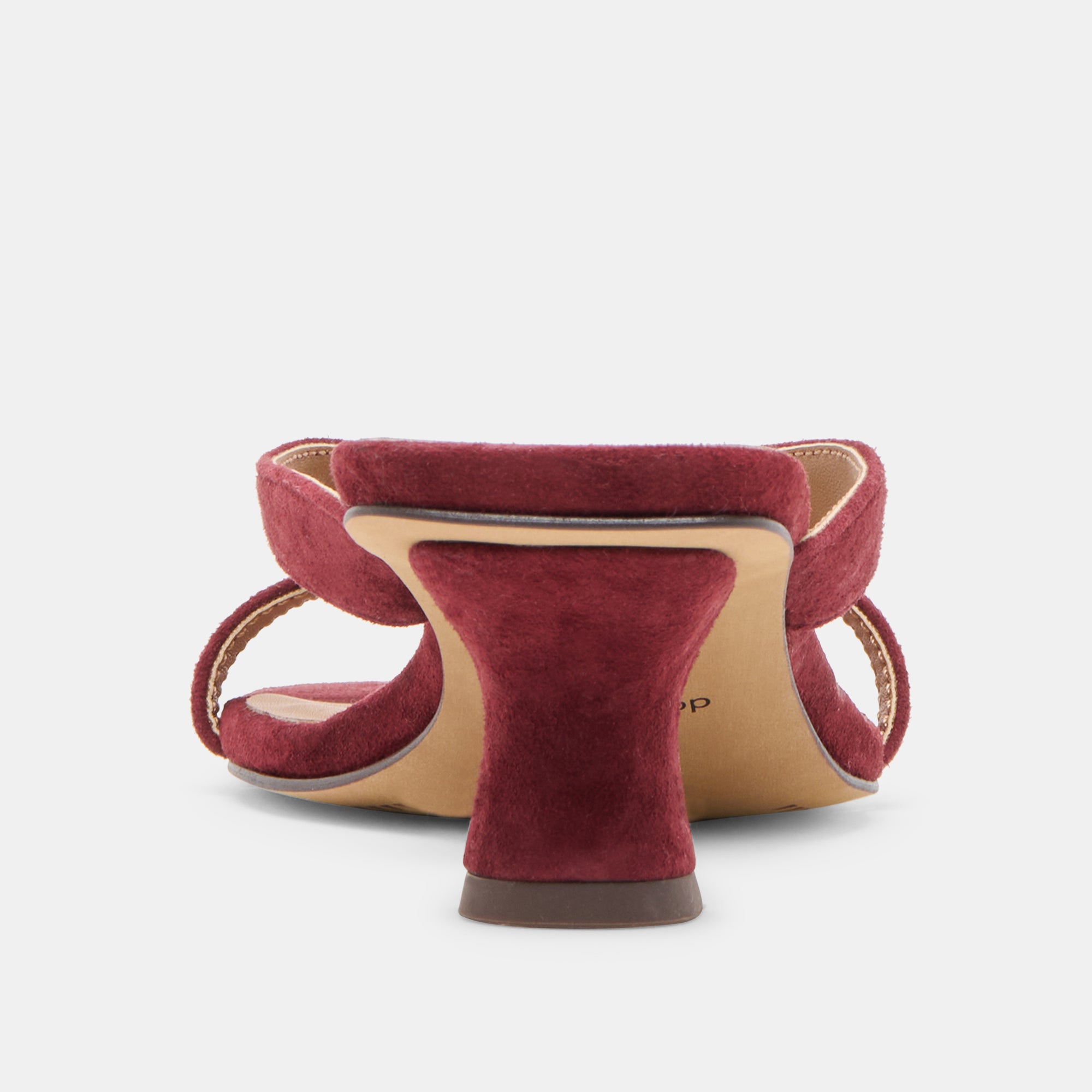 BREVEL HEELS OXBLOOD SUEDE - Image 10