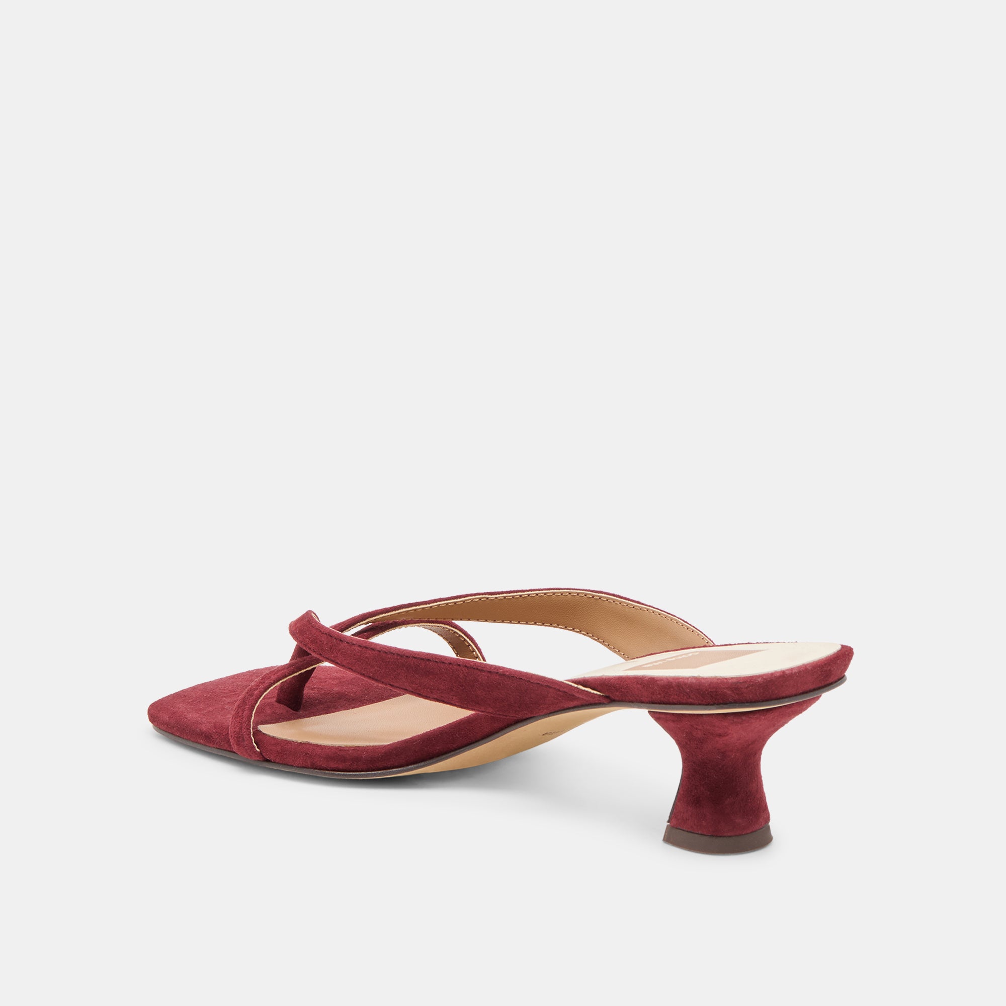 BREVEL HEELS OXBLOOD SUEDE - Image 8