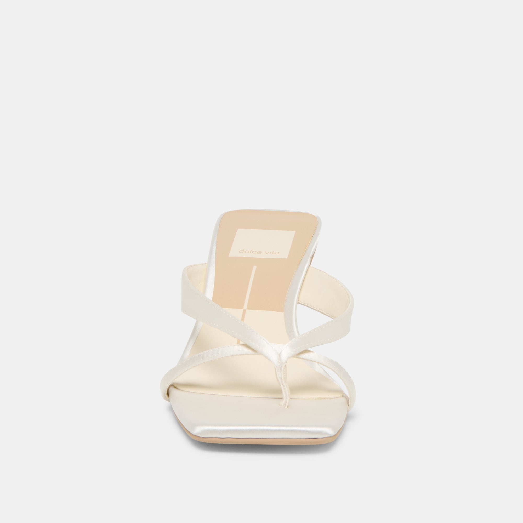 BREVEL HEELS TRUE WHITE SATIN - Image 10
