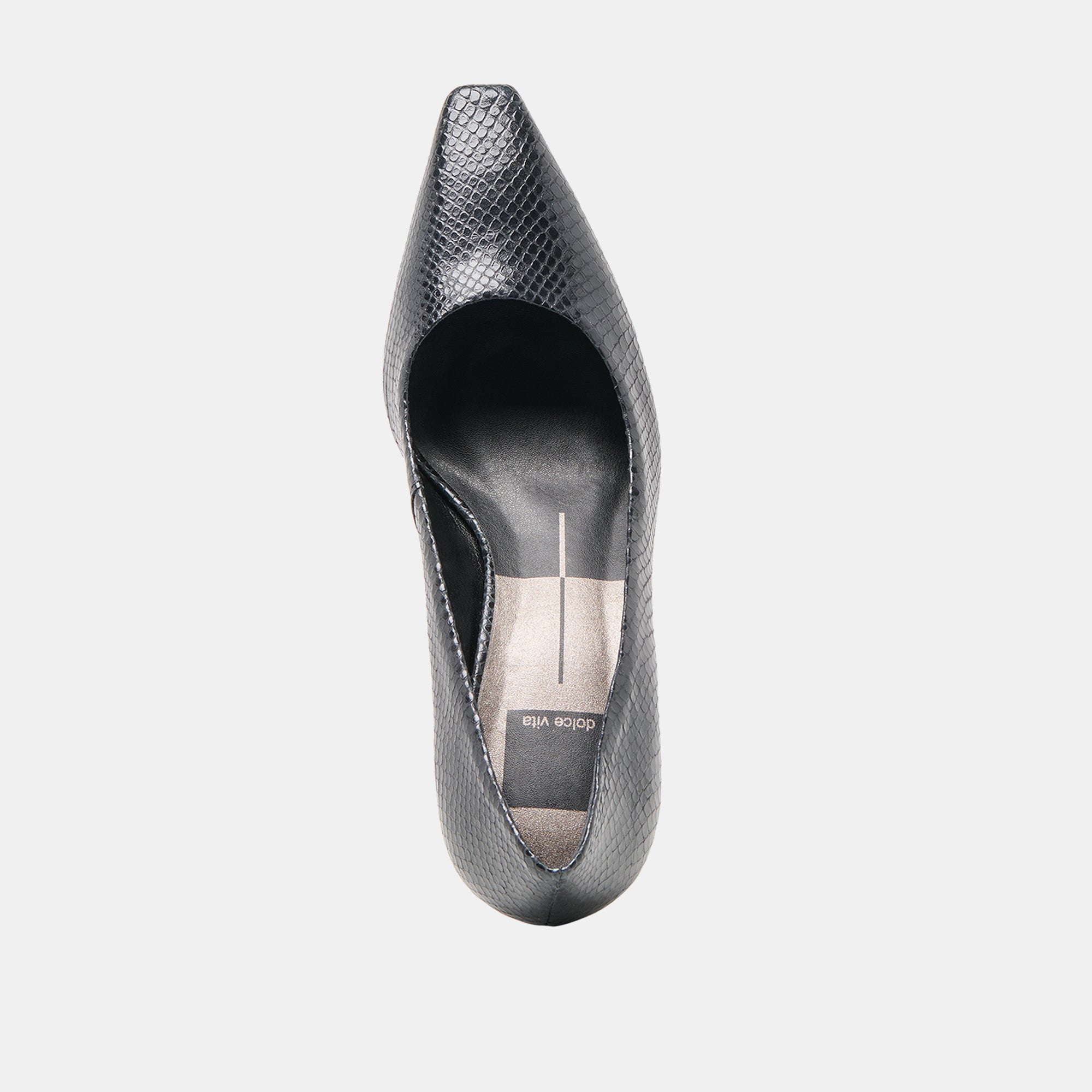 BRIONA HEELS ONYX EMBOSSED LEATHER - Image 11