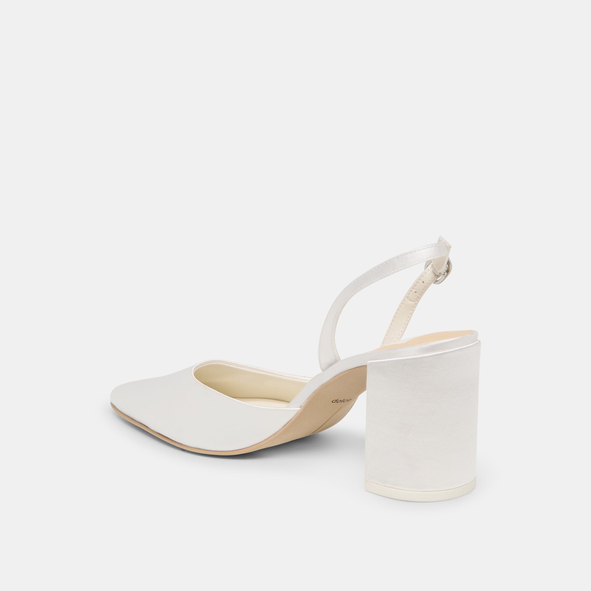 CAREL HIGH HEELS TRUE WHITE SATIN - Image 7