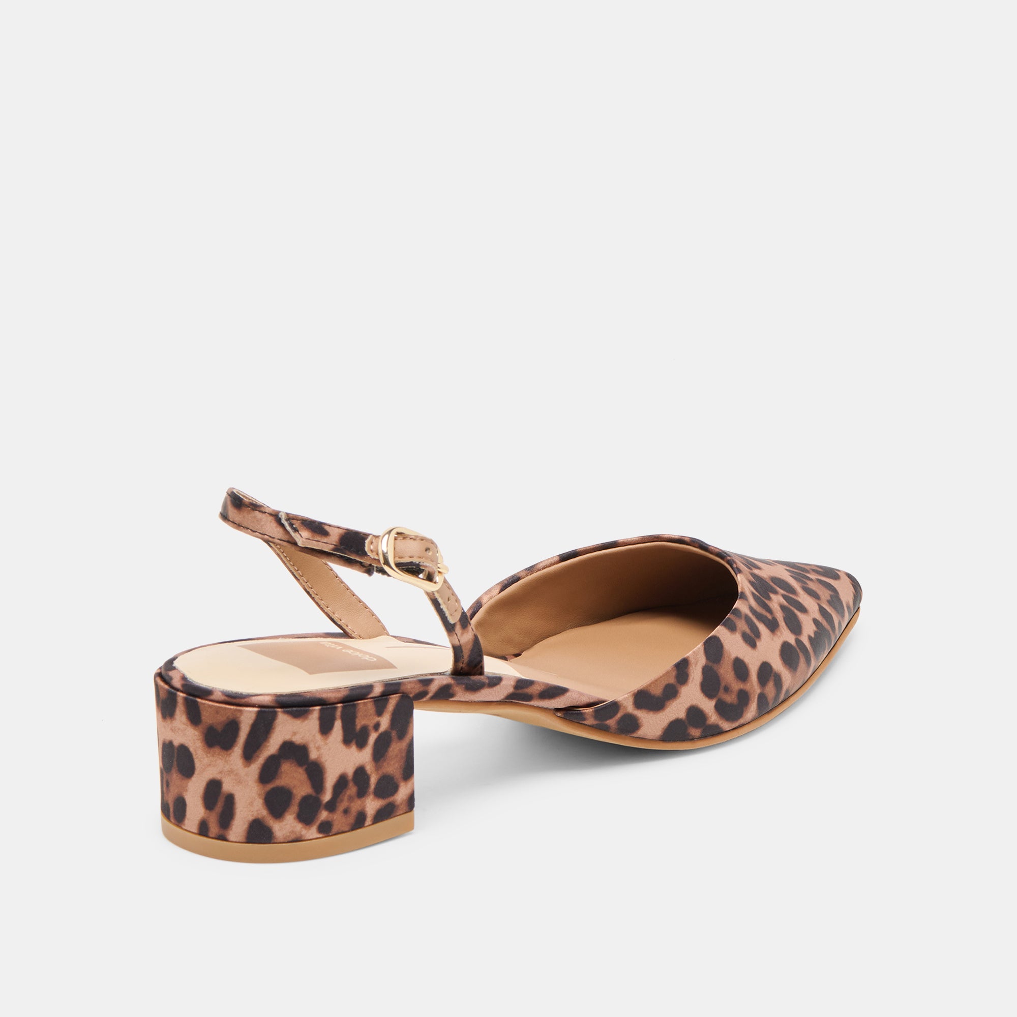 CAREL HEELS DK LEOPARD SATIN - Image 4