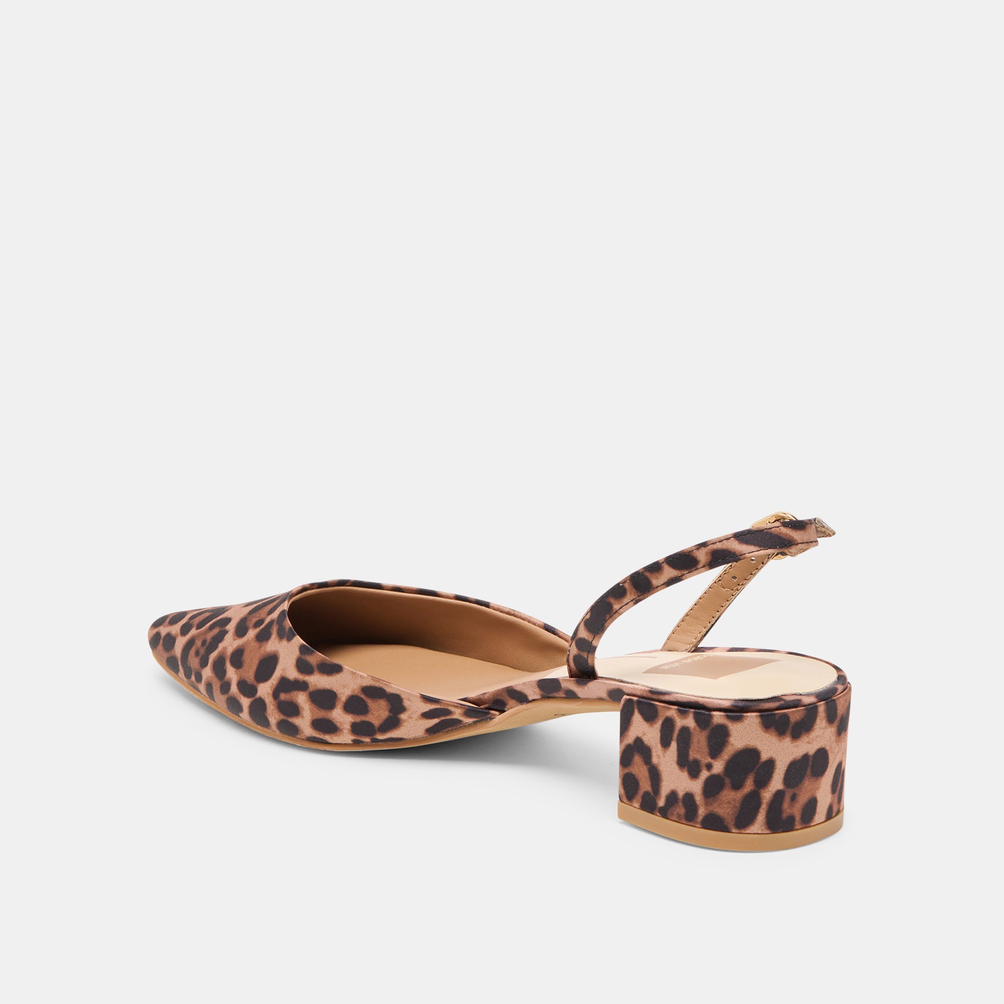 CAREL HEELS DK LEOPARD SATIN - Image 6