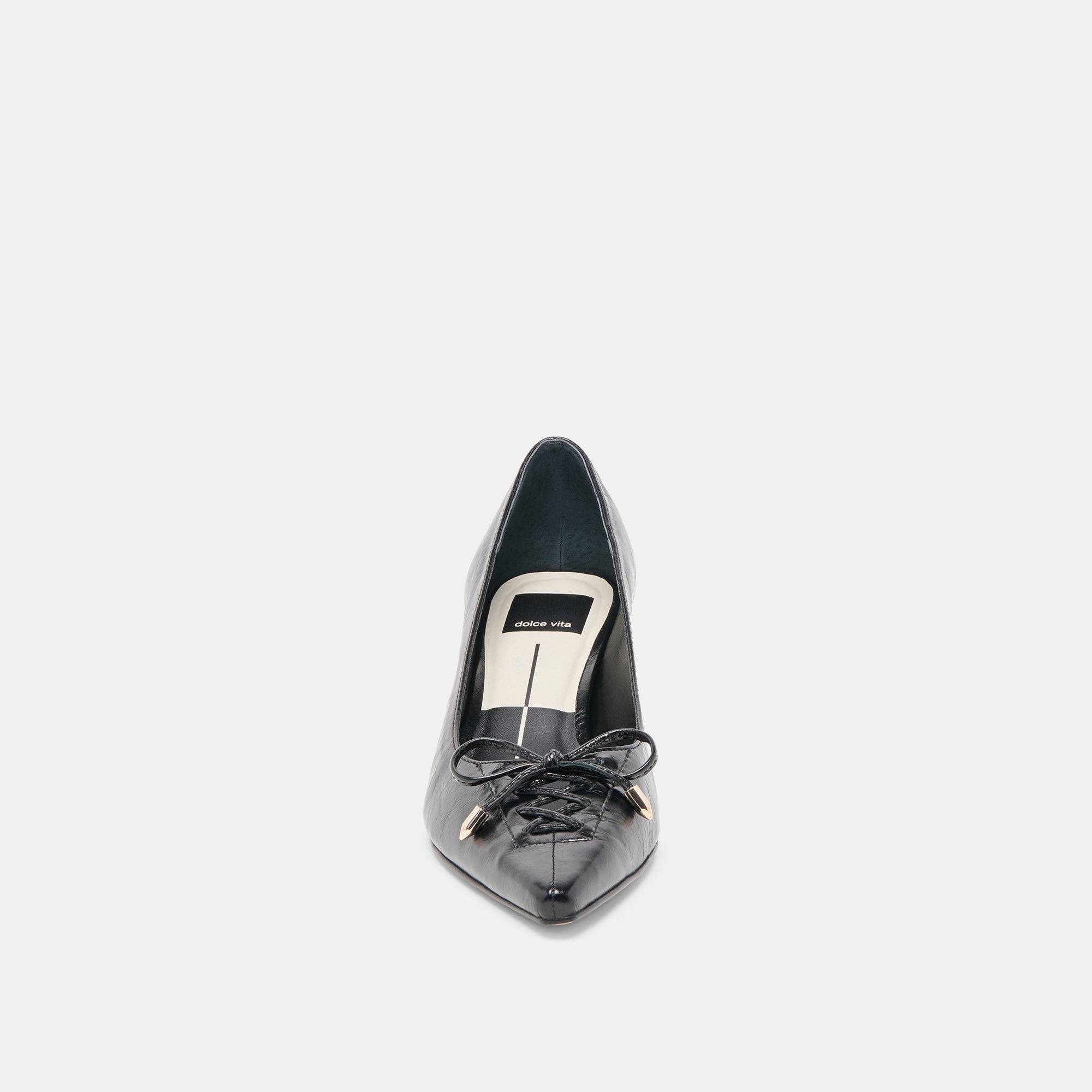 CLARIE HEELS MIDNIGHT CRINKLE PATENT LEATHER - Image 8
