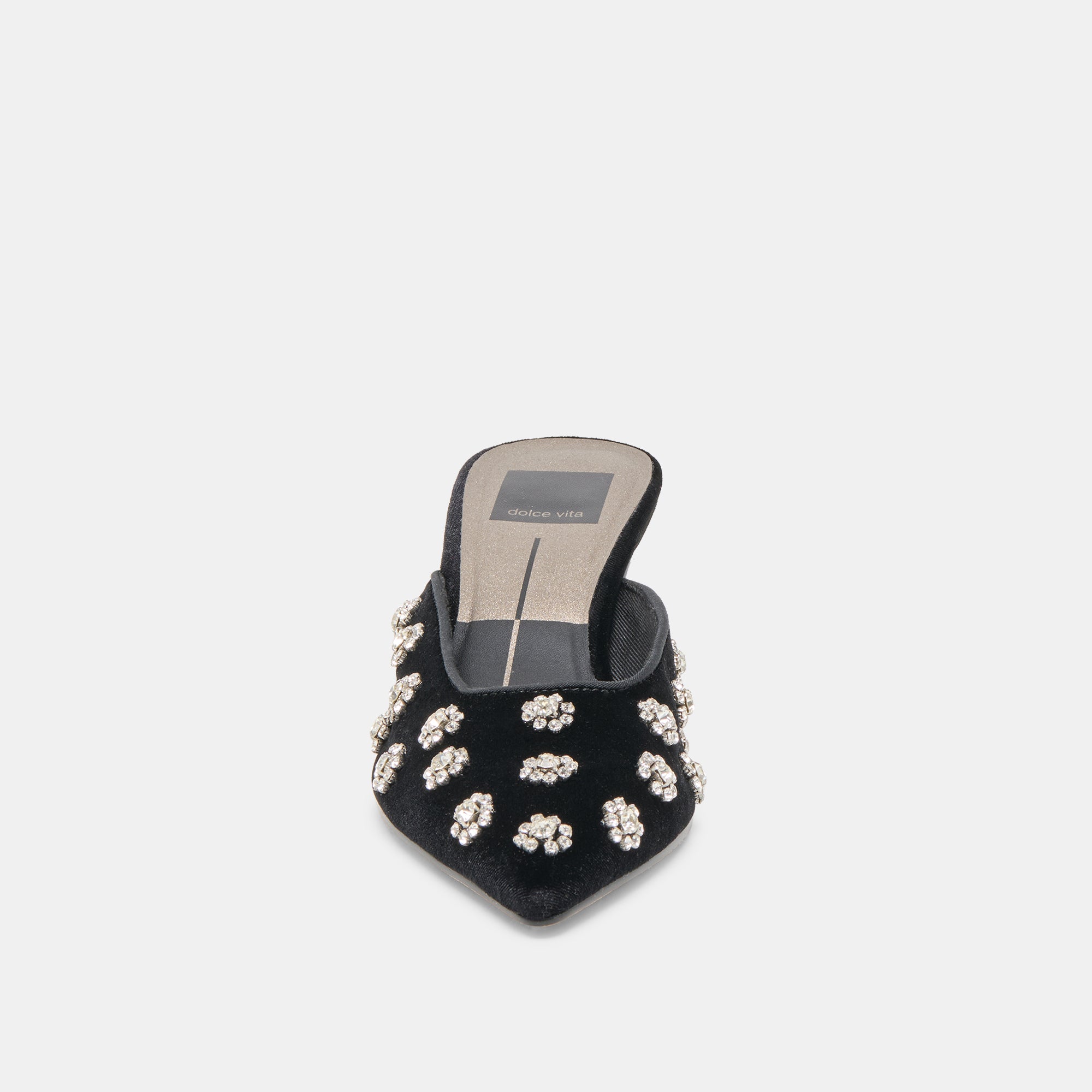 CLARA HEELS NERO VELVET - Image 6